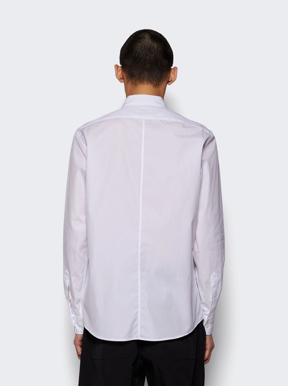 Dries Van Noten o1mle0226 Corbino Shirt in White Size US M / EU 48-50 / 2 - 4 Thumbnail