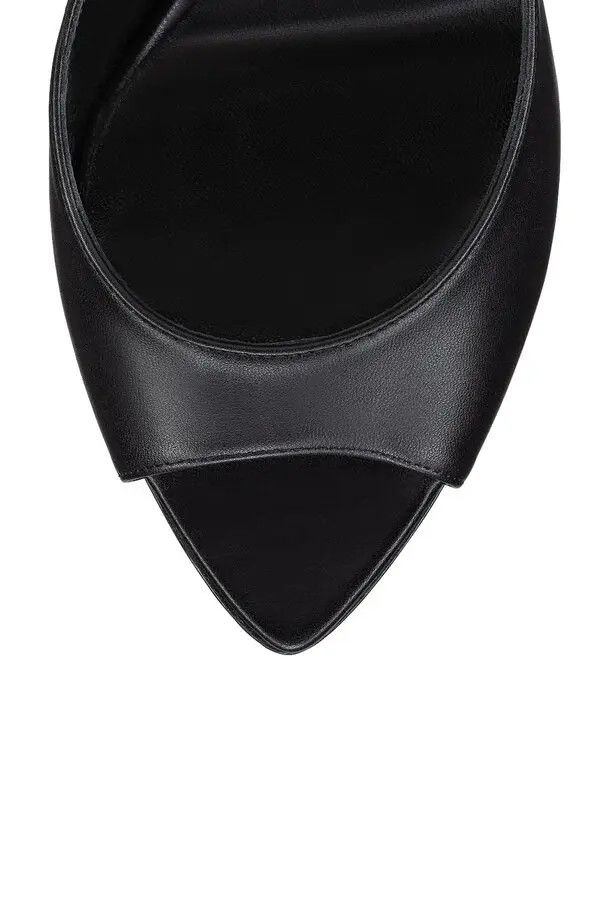 Christian Louboutin oc11z0125 Open Apostropha 80mm Pumps in Black Size US 7.5 / IT 37.5 - 4 Thumbnail