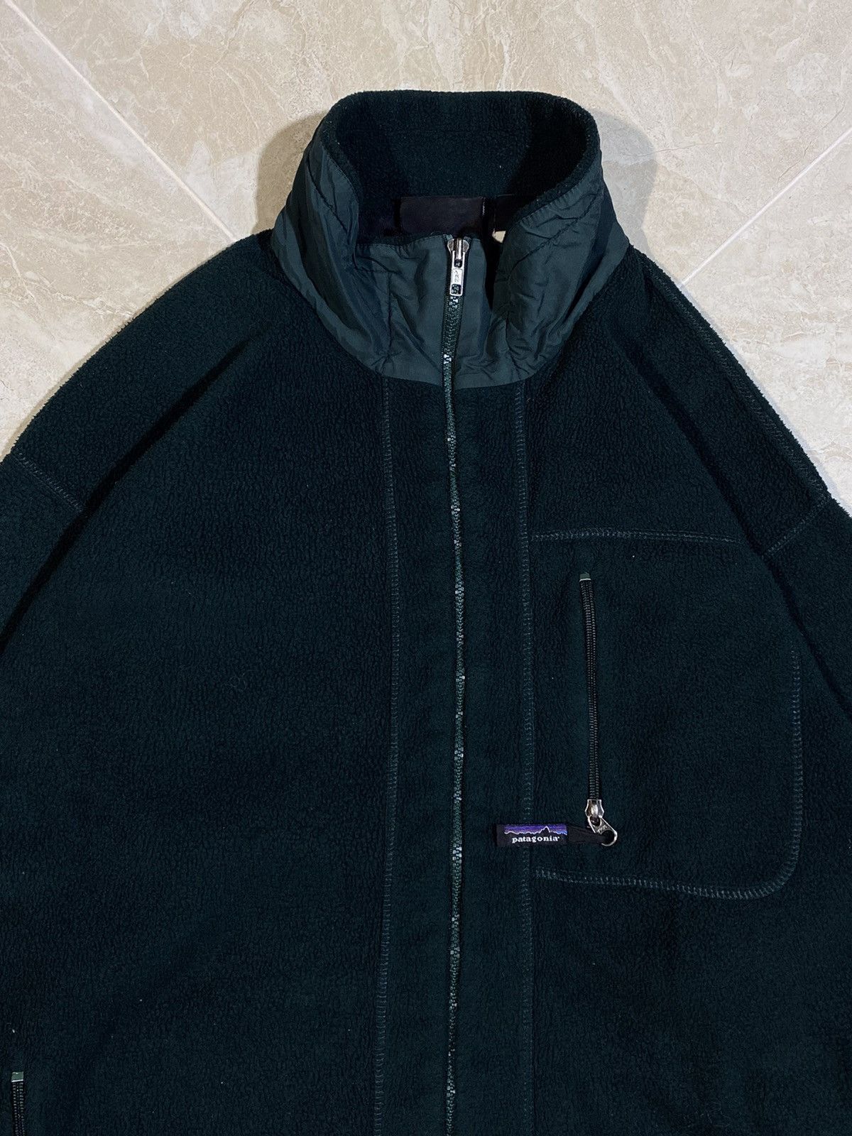 Patagonia × Vintage Vintage 90s Patagonia Synchilla fleece sweater hype y2k USA Size US L / EU 52-54 / 3 - 3 Thumbnail