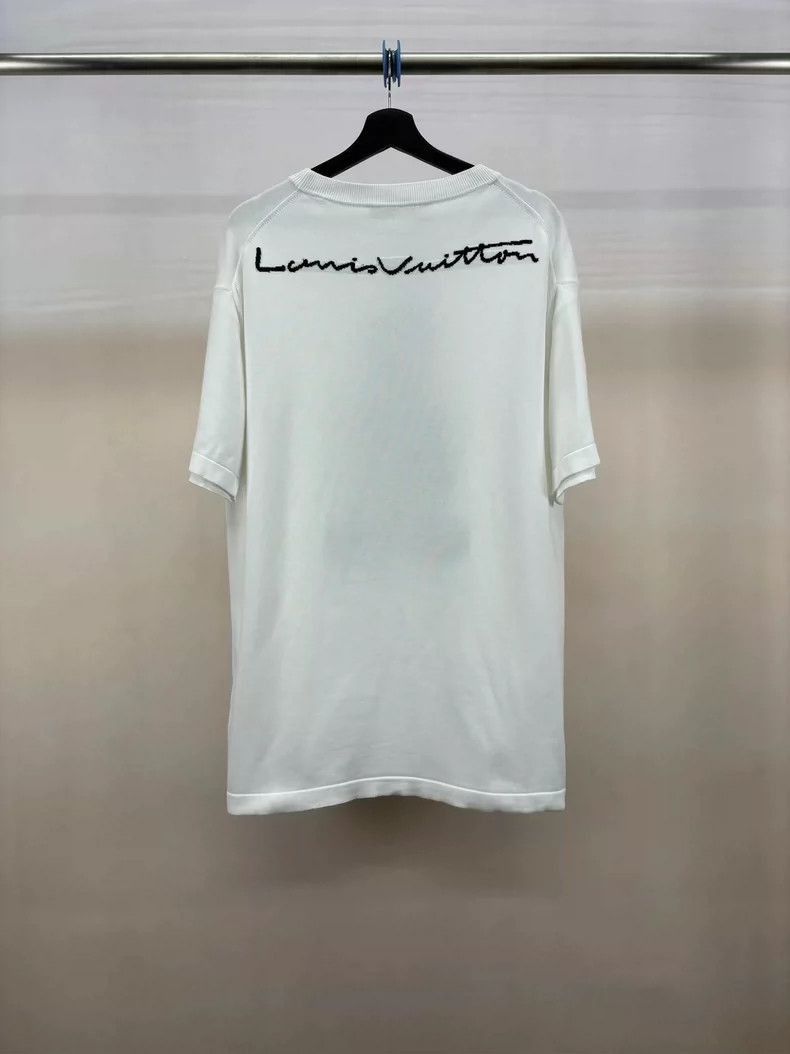 Louis Vuitton Louis Vuitton Short Sleeve Knit TShirt-2506 Size US S / EU 44-46 / 1 - 2 Thumbnail