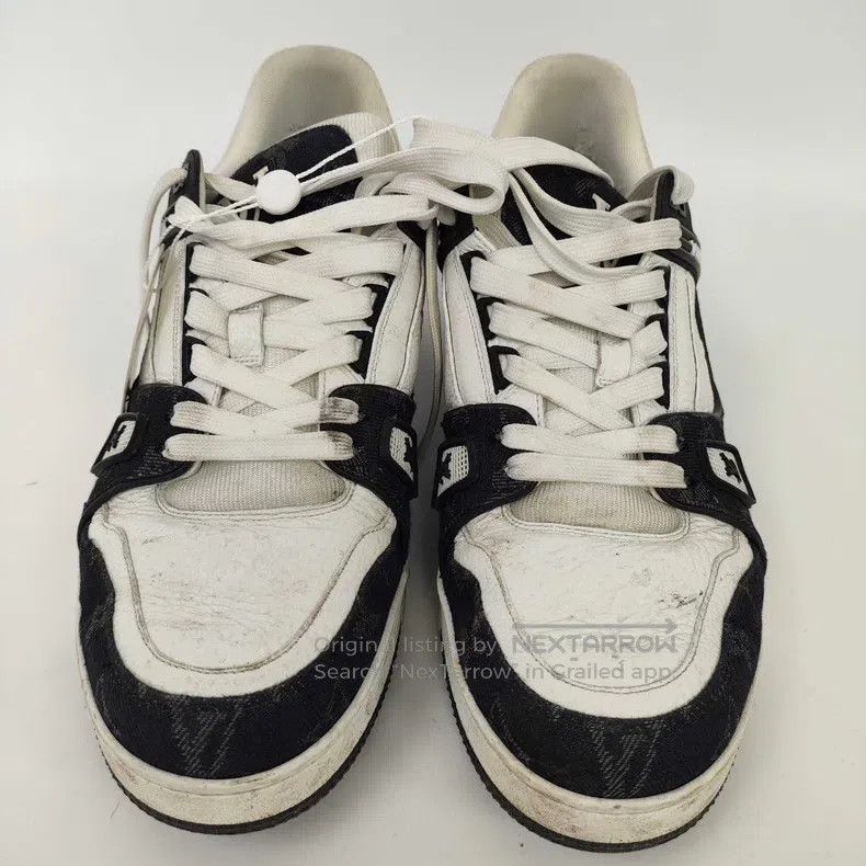 Louis Vuitton Louis Vuitton Black cowhide sneakers Size US 8.5 / EU 41-42 - 1 Thumbnail