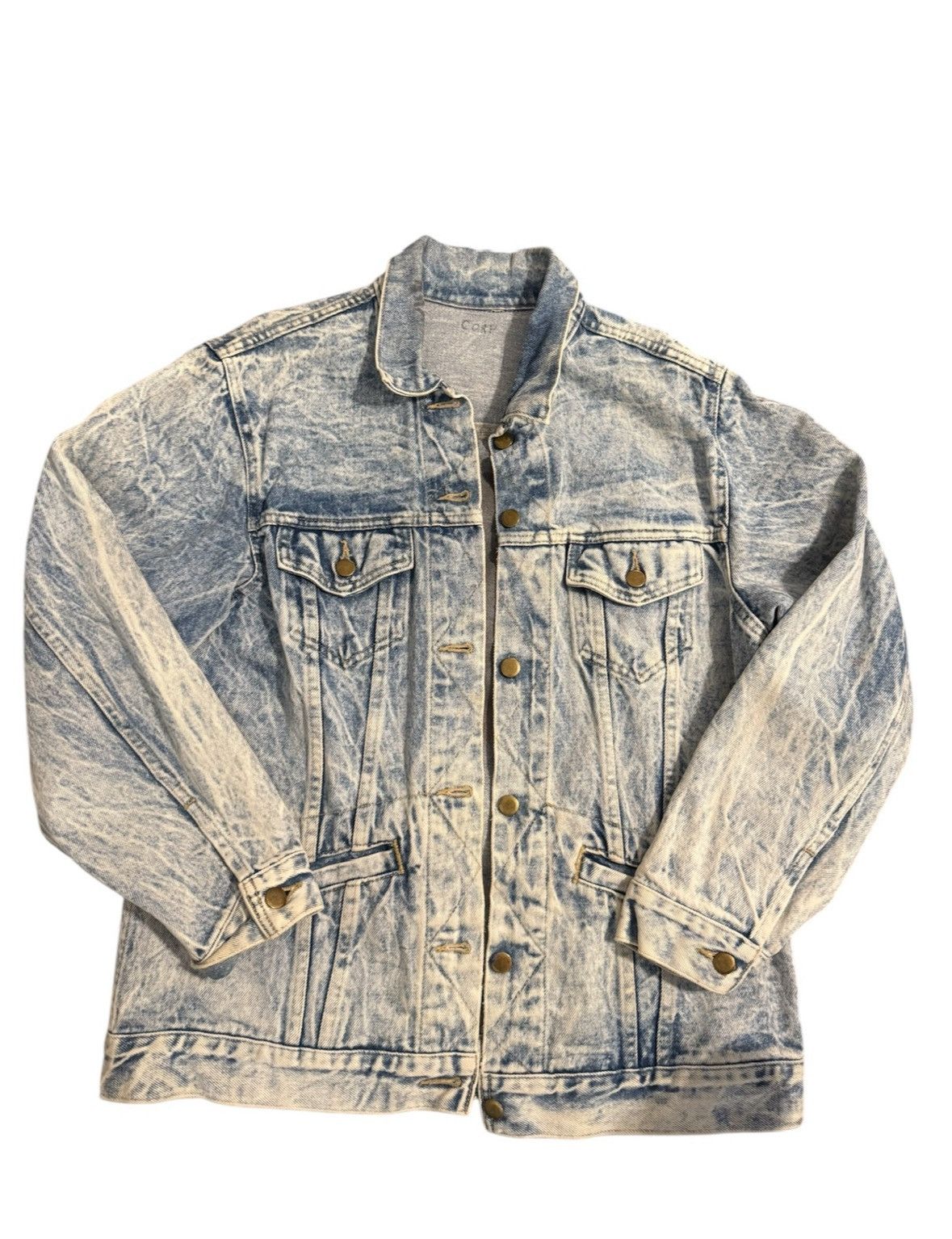 Polo Ralph Lauren Vintage hand painted 1990’s Jean Jacket Size US M / EU 48-50 / 2 - 1 Thumbnail