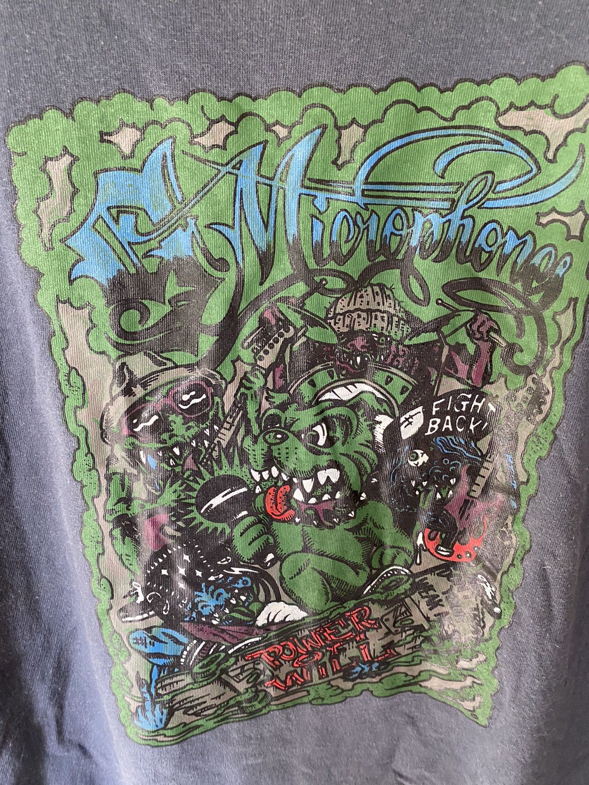 Hysteric Glamour 2000s Nine microphone graphic tee Size US M / EU 48-50 / 2 - 4 Thumbnail
