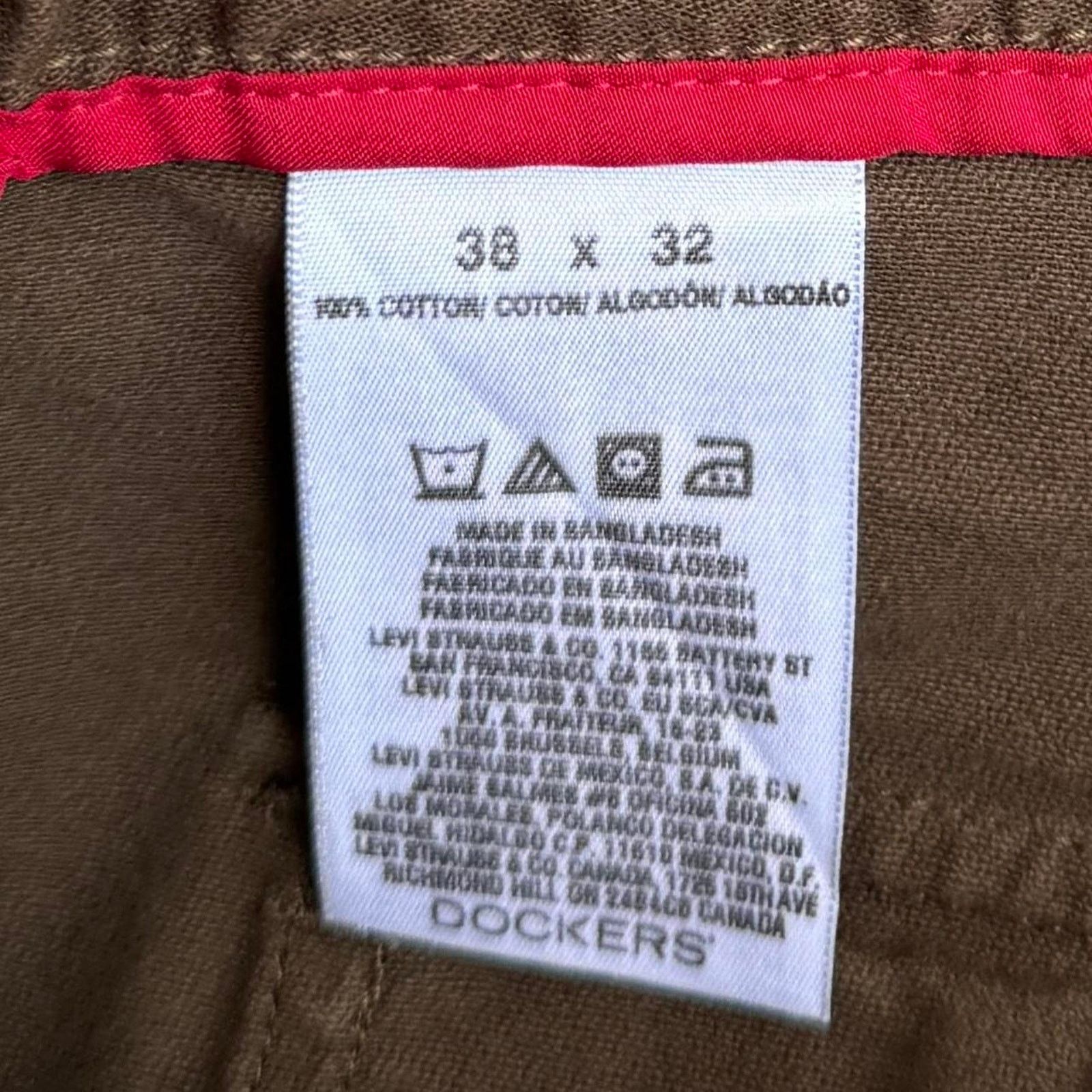 Carhartt × Dockers × Vintage Vintage Y2K Carhartt Style Chocolate Brown Cargo Tech Pants Size US 38 / EU 54 - 4 Thumbnail