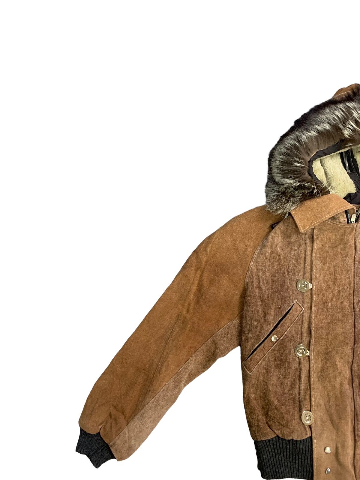14th Addiction × If Six Was Nine × Le Grande Bleu (L.G.B.) 💸Accept Offer💸 Saga Fox Multipocket Punk Fur Hoodie Jacket Size US M / EU 48-50 / 2 - 4 Thumbnail