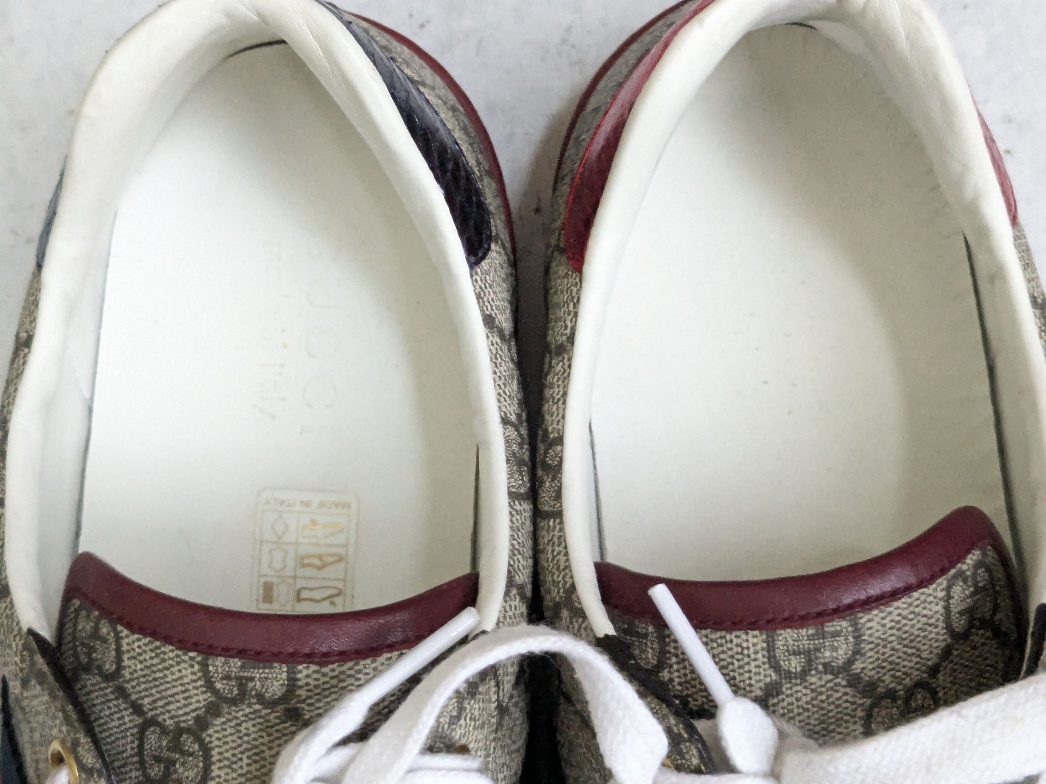 Gucci Gucci Ace Sneakers 9.5 Monogram Supreme Canvas Logo Size US 9.5 / EU 42-43 - 6 Thumbnail