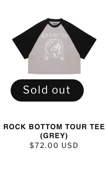 STAFF WORKFORCE STAFF WORKFORCE ROCK BOTTOM TEE Size US L / EU 52-54 / 3 - 4 Thumbnail