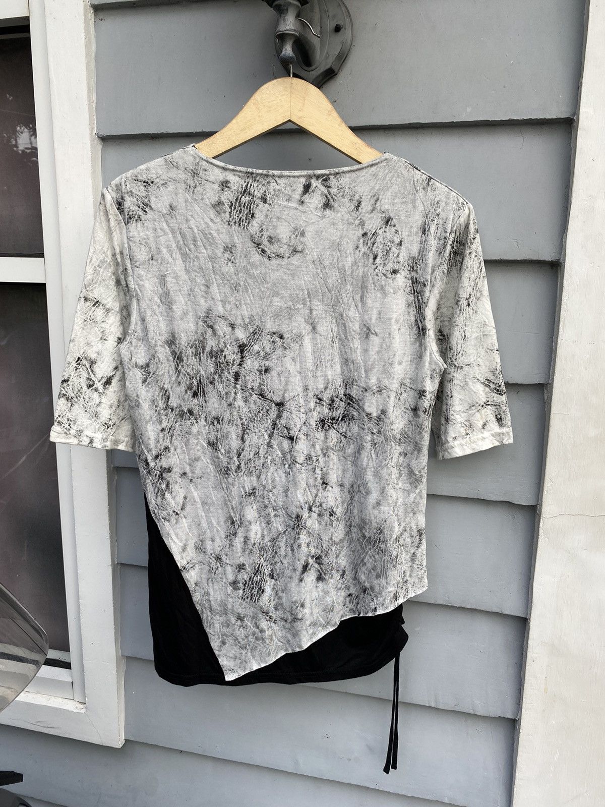 If Six Was Nine Sho Bernings Double Layer Asimetrics Tees Size L / US 10 / IT 46 - 2 Thumbnail