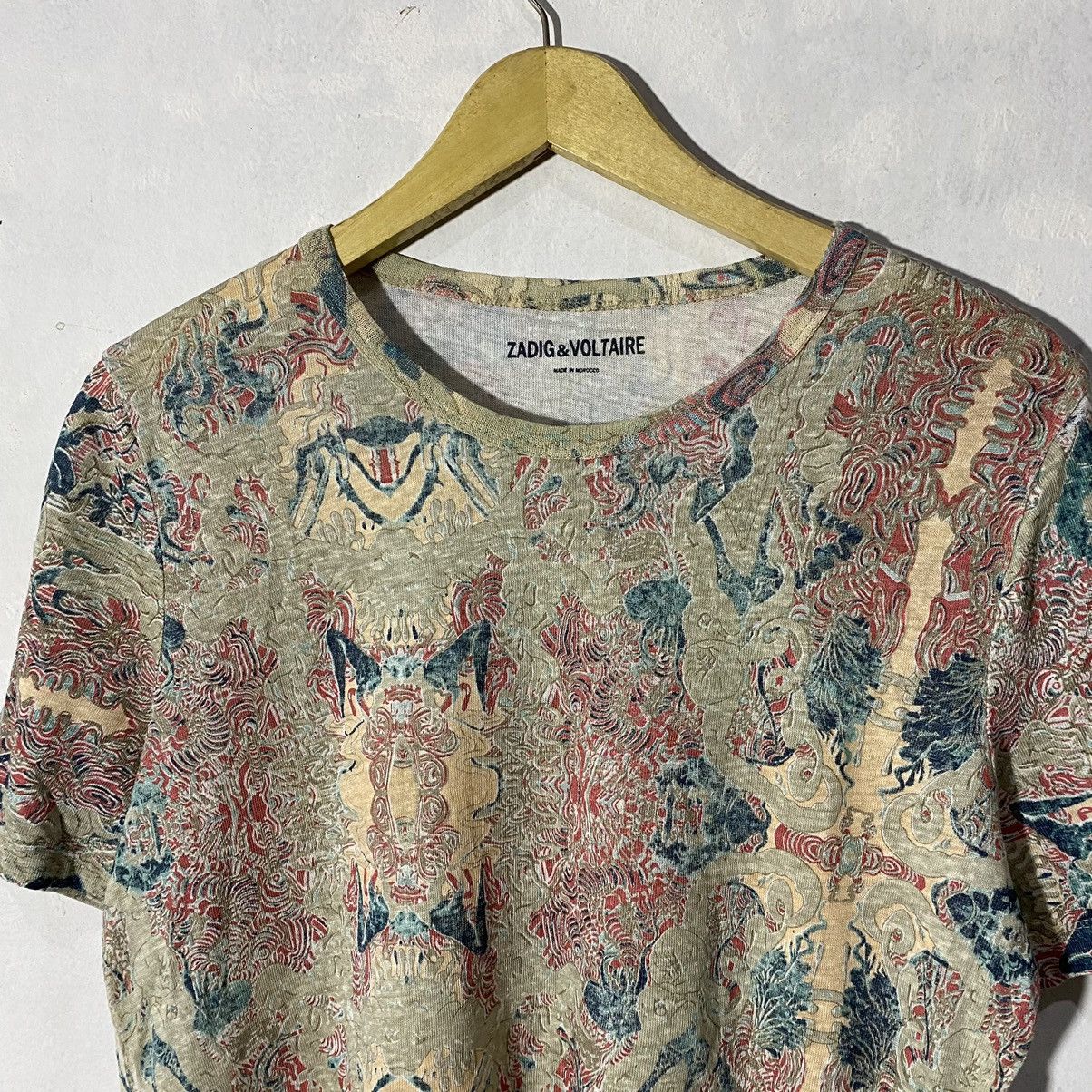 Zadig & Voltaire Zadig & Voltaire Abstract T-Shirt Size M / US 6-8 / IT 42-44 - 4 Thumbnail