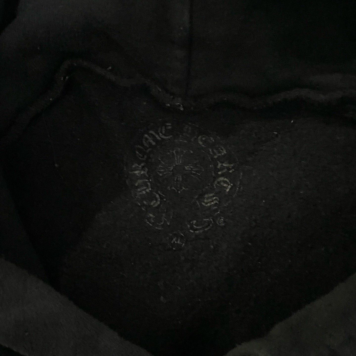 Chrome Hearts Chrome Hearts Black Horseshoe Print XL Hoodie Size US XL / EU 56 / 4 - 3 Thumbnail