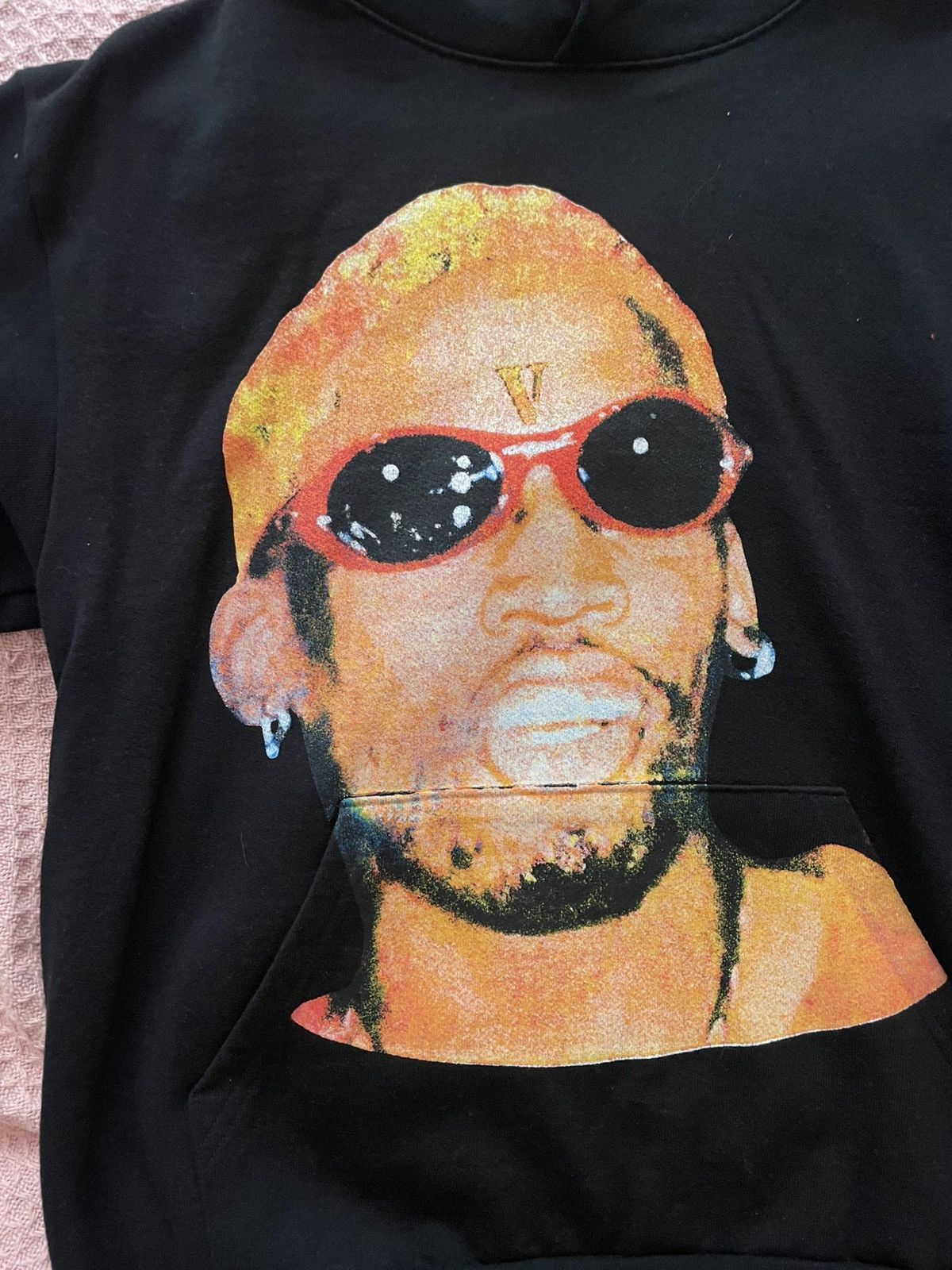 Vlone Vlone Rodman airbrush hoodie Size US M / EU 48-50 / 2 - 2 Thumbnail