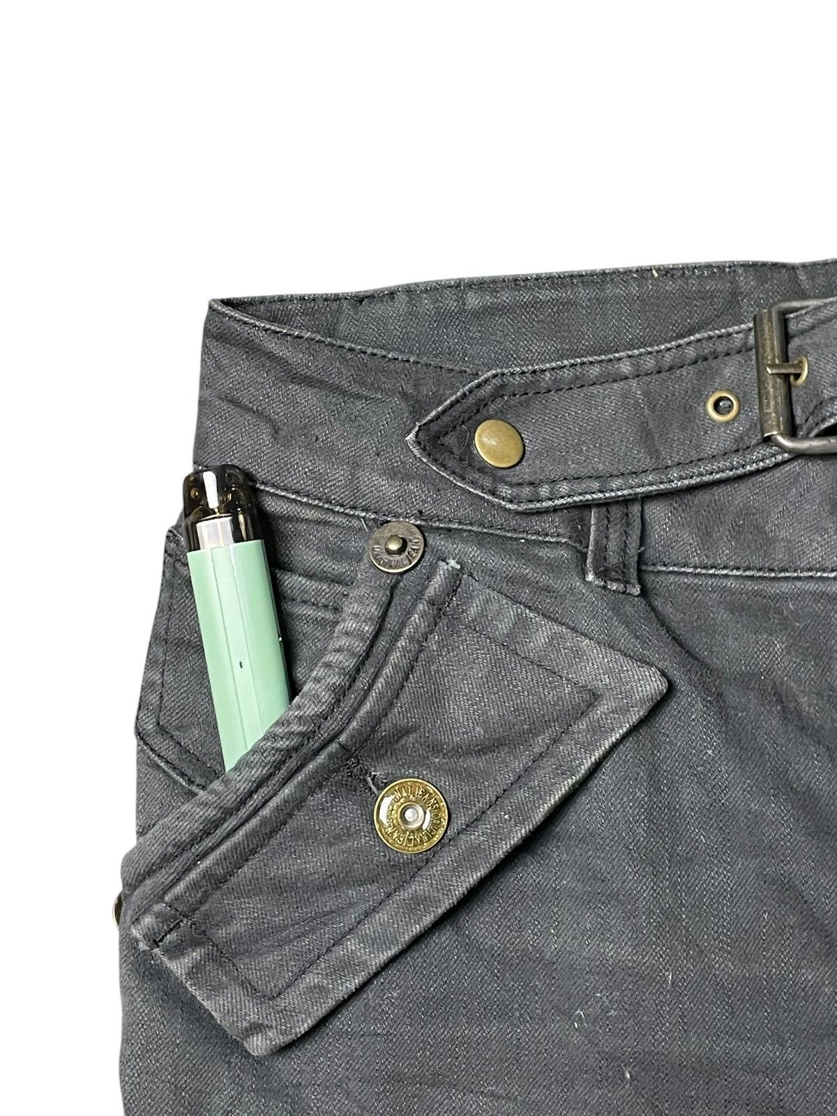 If Six Was Nine × Japanese Brand × Vintage Vintage Sky Bomber Punk Gothic Mini Skirts (49) Size 32" / US 10 / IT 46 - 3 Thumbnail