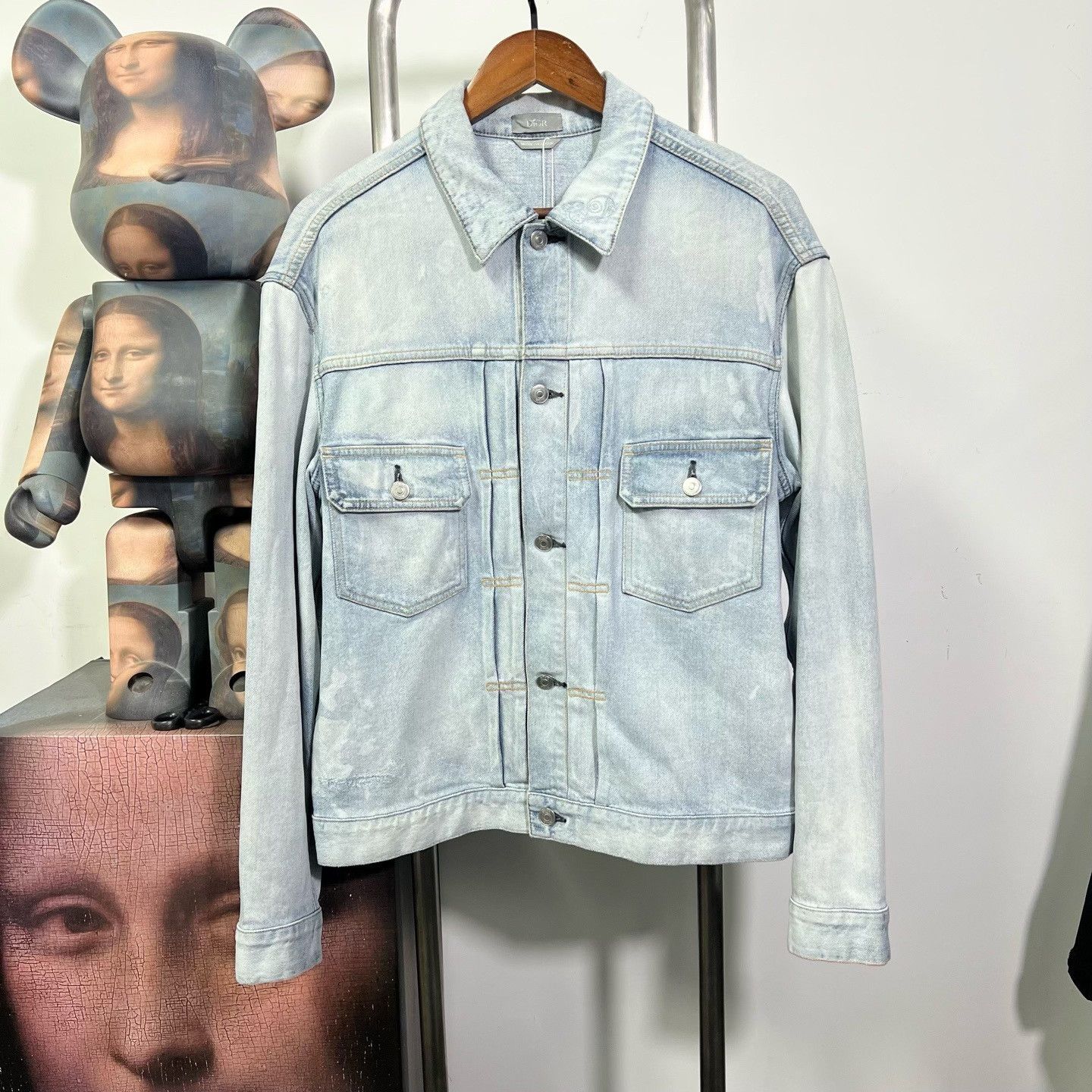 Dior Dior Denim Embroidered Light Jacket m Men Size US M / EU 48-50 / 2 - 1 Thumbnail