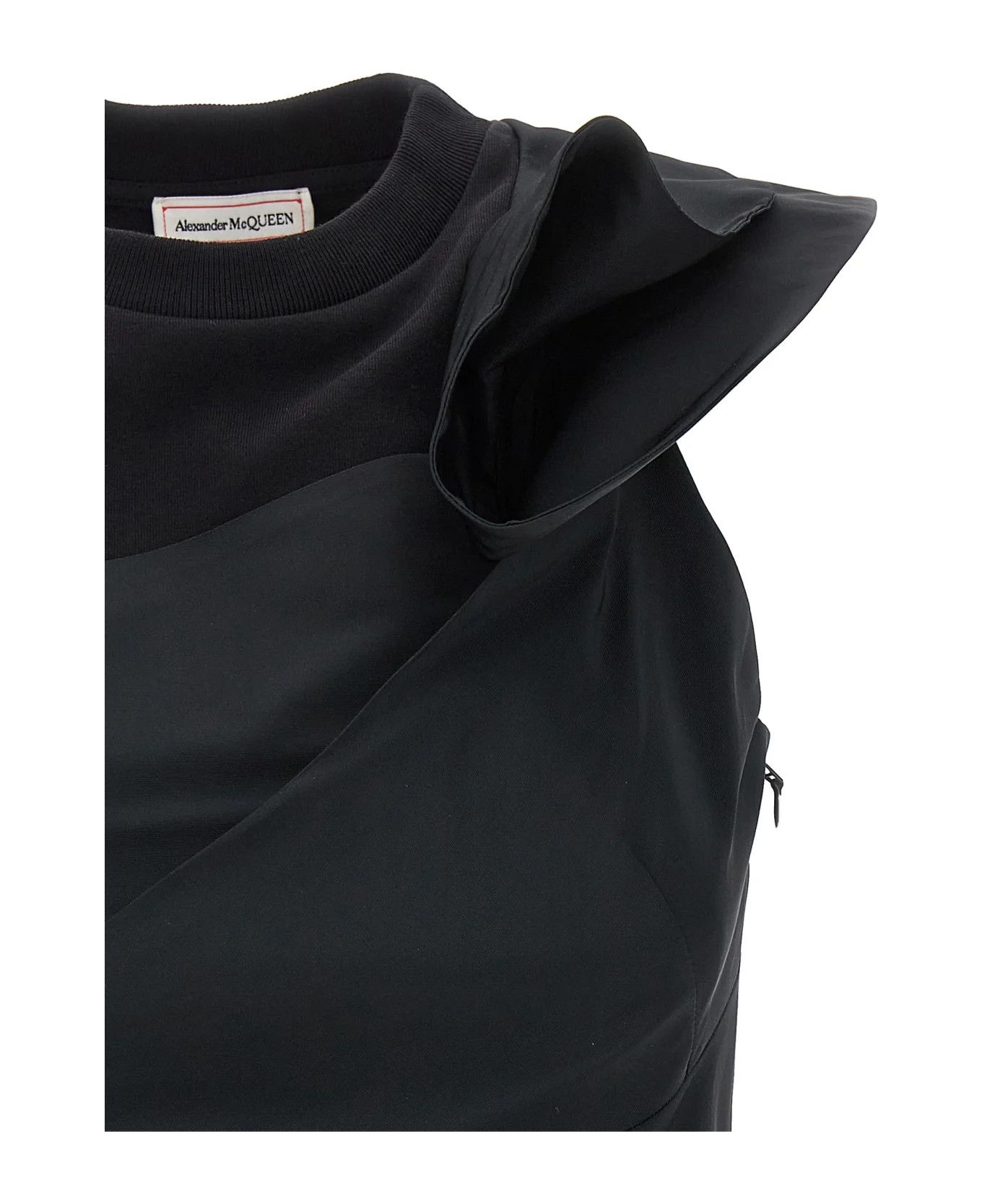Alexander McQueen o1y0325 Tank Top in Black Size M / US 6-8 / IT 42-44 - 3 Thumbnail