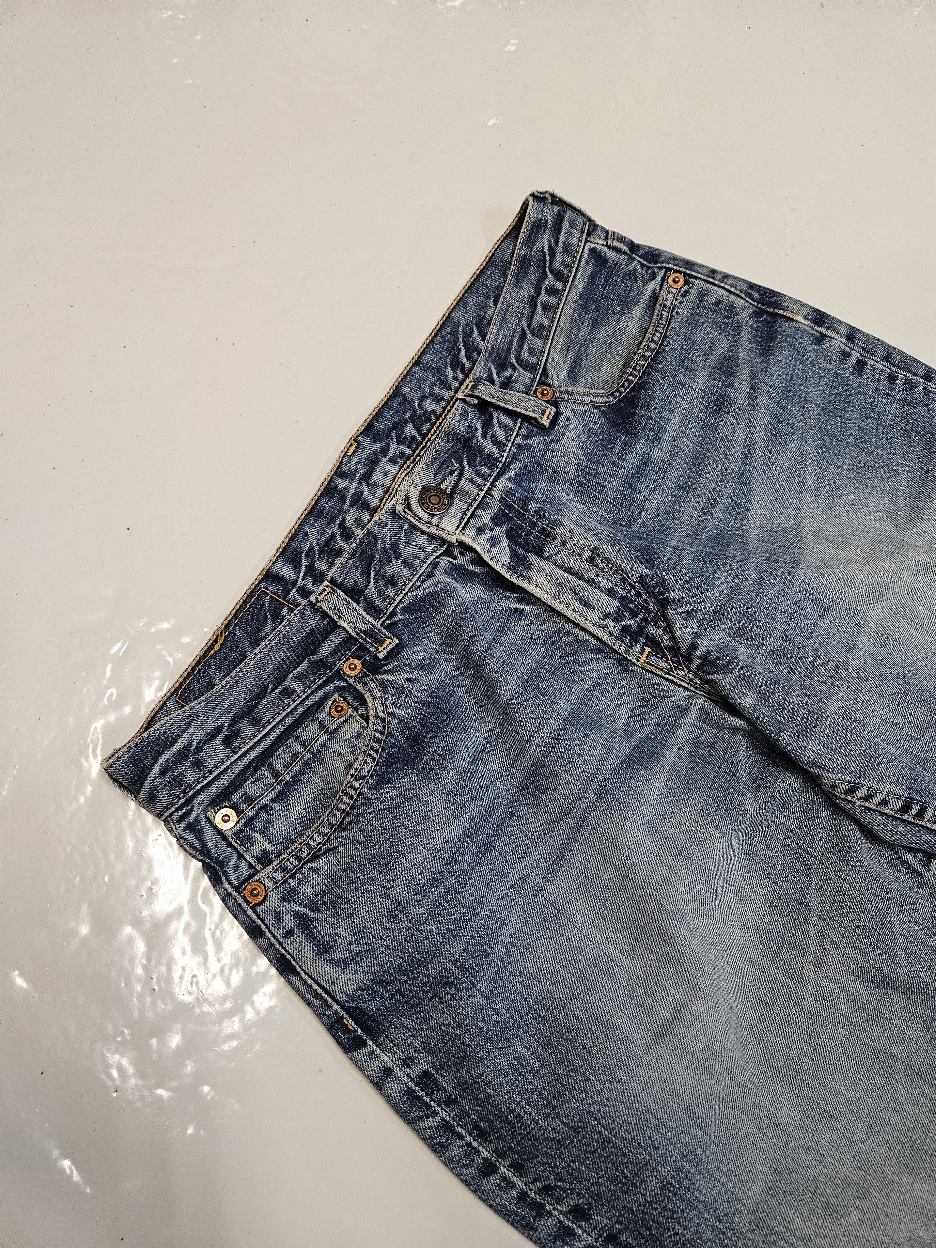 Levi's Vintage y2k levis 544 distressed flared denim Size US 31 - 5 Thumbnail