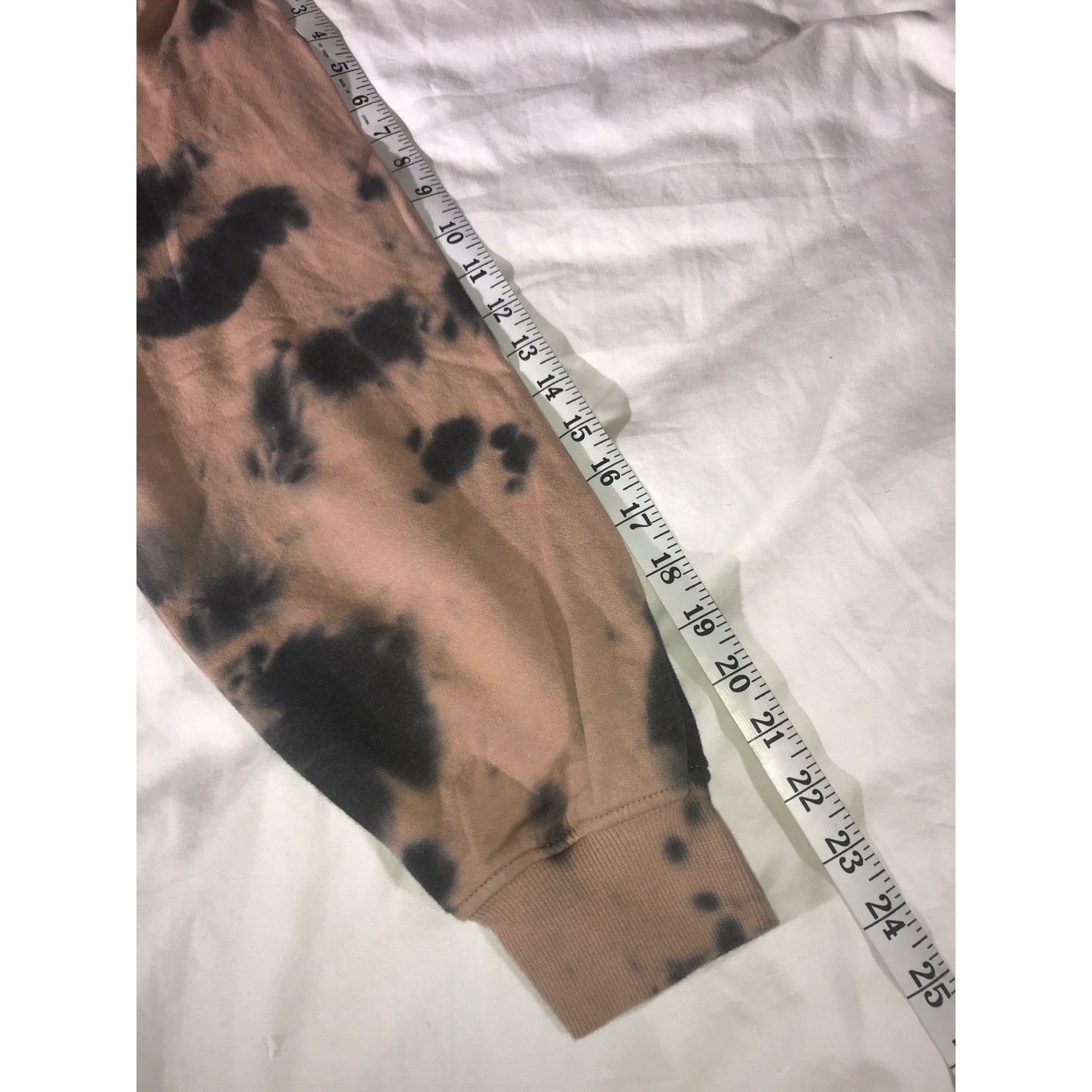 NASA NASA Unisex Tan & Black Tie-Dye Exploration NASA Logo Hoodie Size US XL / EU 56 / 4 - 7 Thumbnail