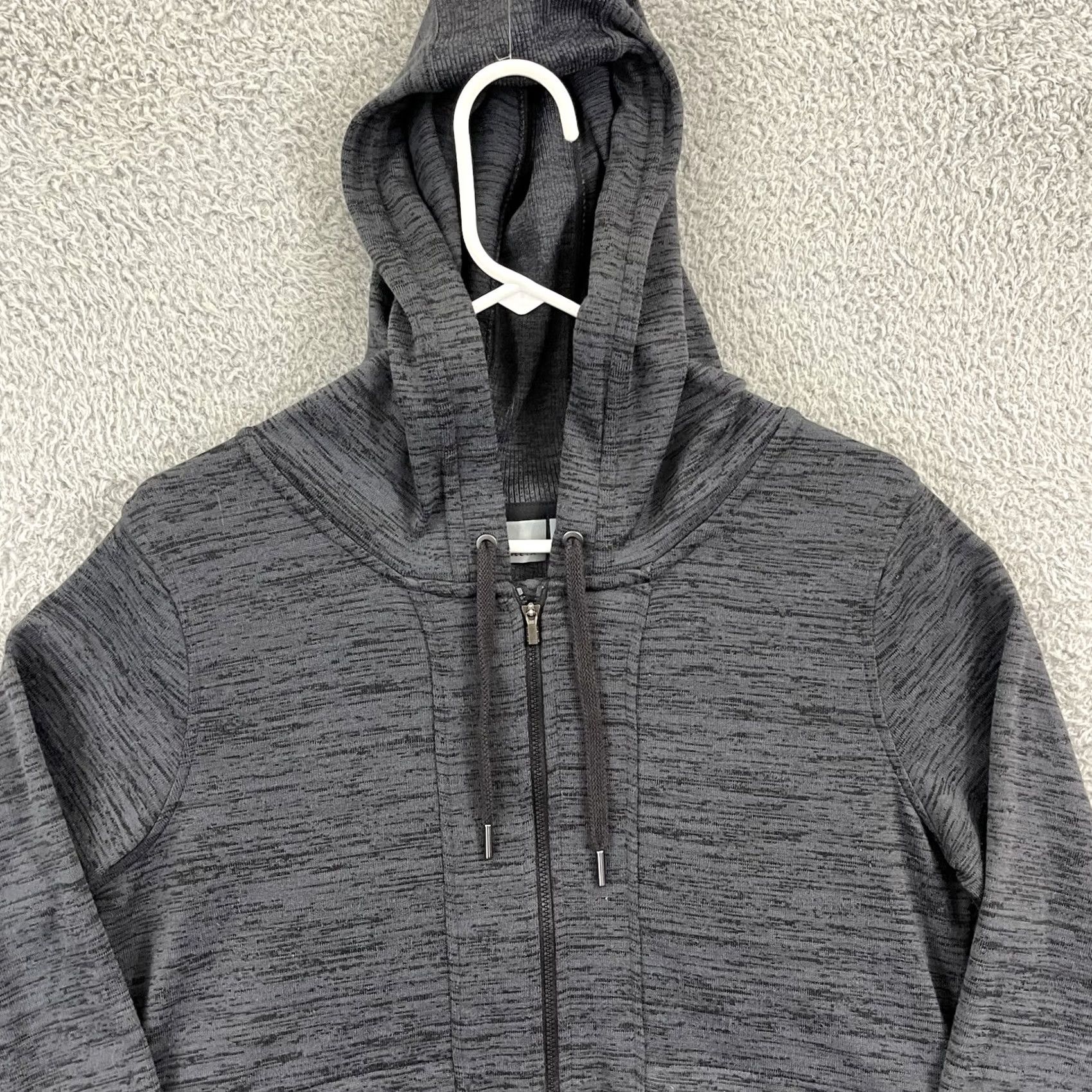 Athleta Athleta Jacket Women's S Gray Full Zip Hoodie Pockets Sweatshirt Casual Active Size S / US 4 / IT 40 - 3 Thumbnail