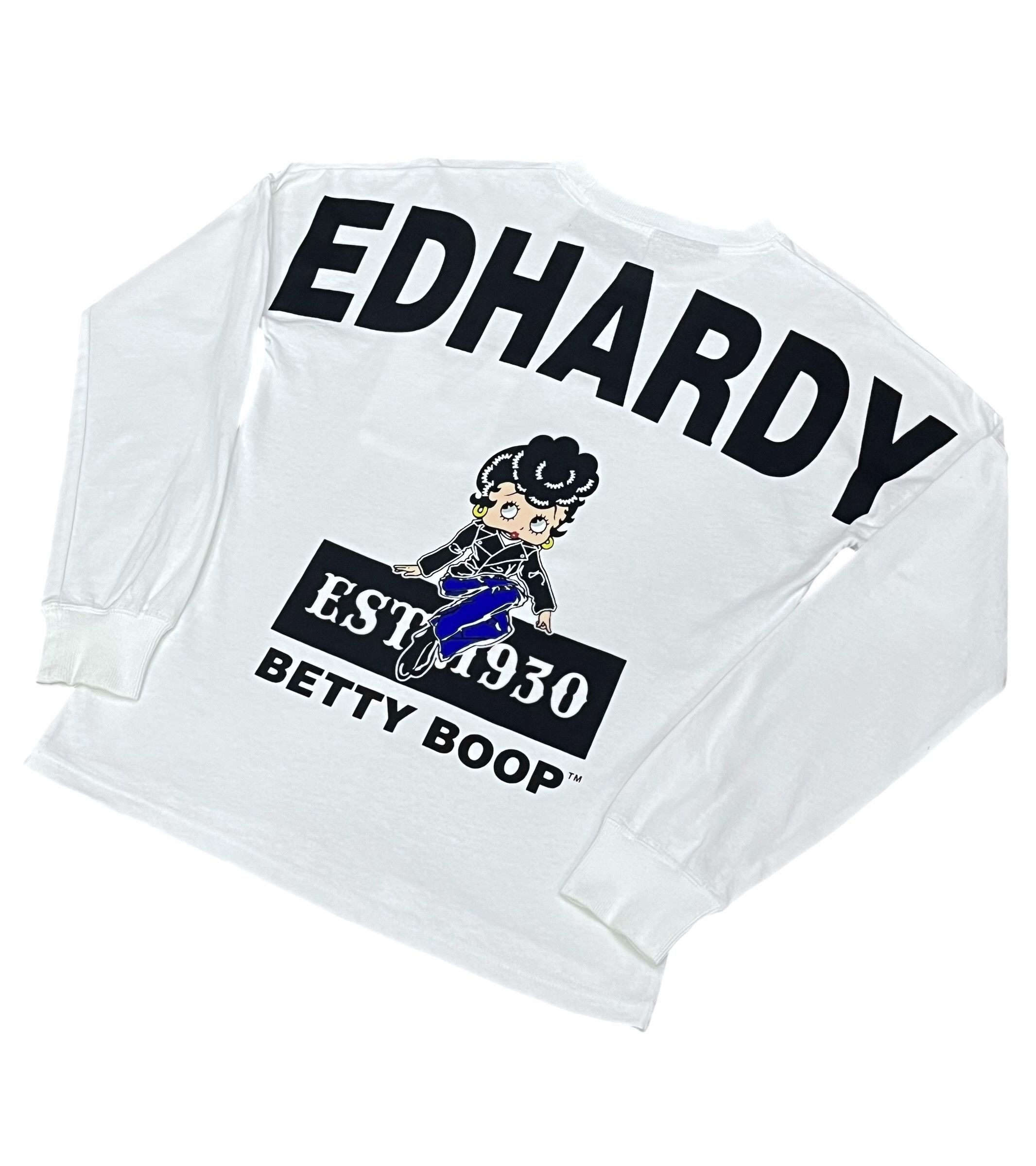 Ed Hardy 🔥Very Rare🔥Ed Hardy × Betty Boop Archive Energy Longsleeve Size US XS / EU 42 / 0 - 2 Thumbnail