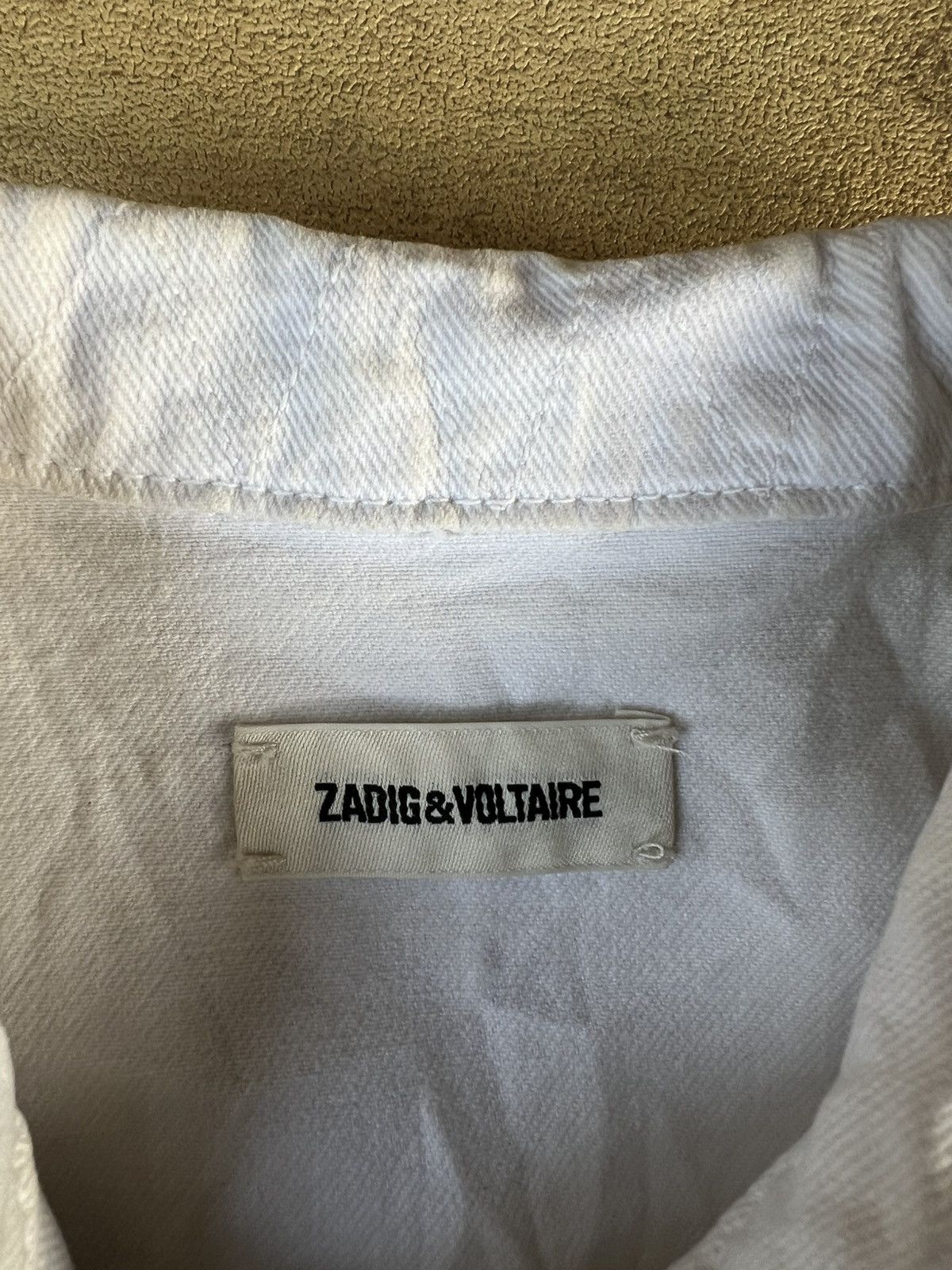 Zadig & Voltaire Zadig & voltaire trucker denim true white Size XS / US 0-2 / IT 36-38 - 5 Thumbnail