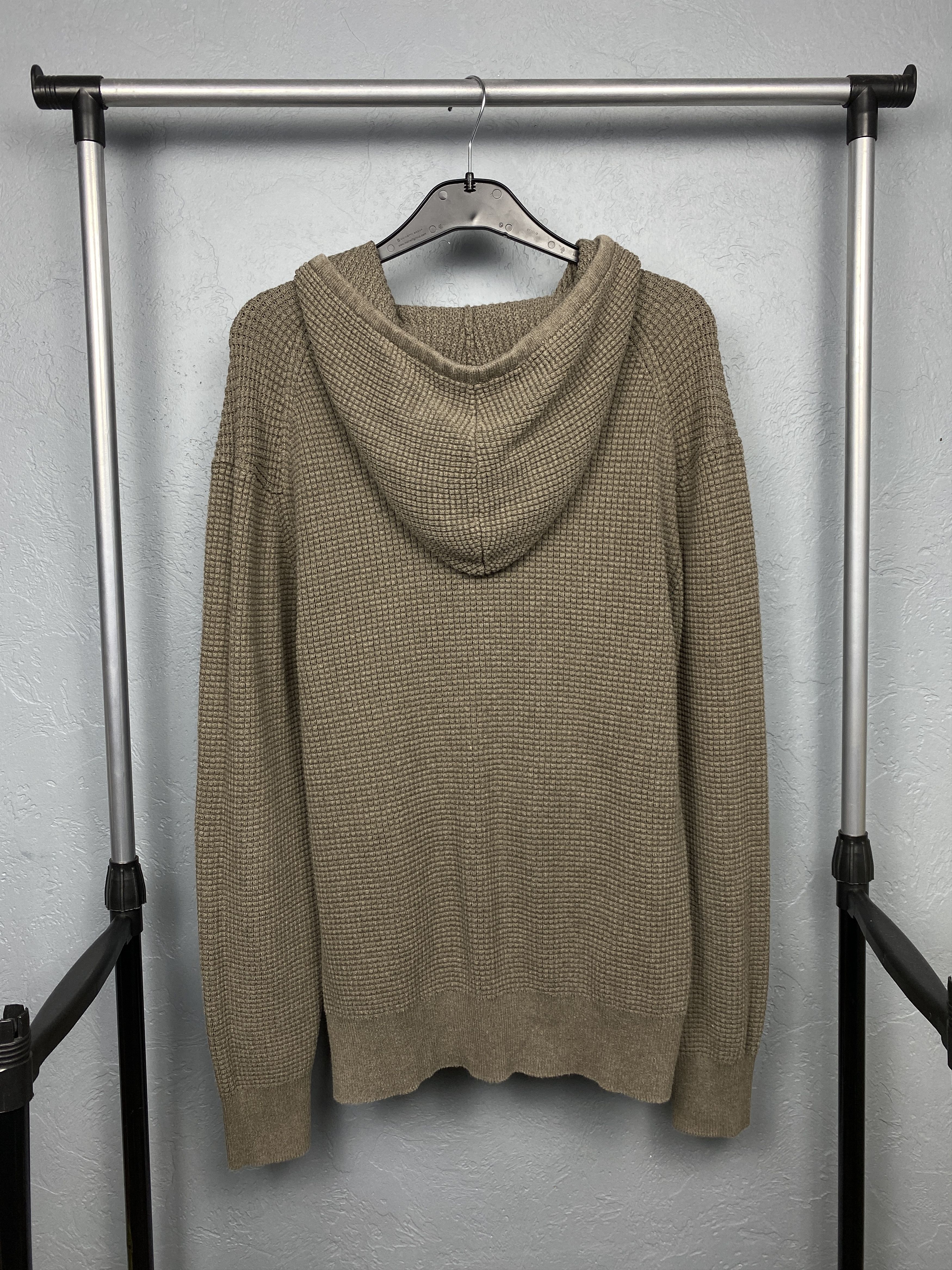 Allsaints × Vintage Allsaints Vintage Mens Knit Zip Hoodie Size US L / EU 52-54 / 3 - 6 Thumbnail