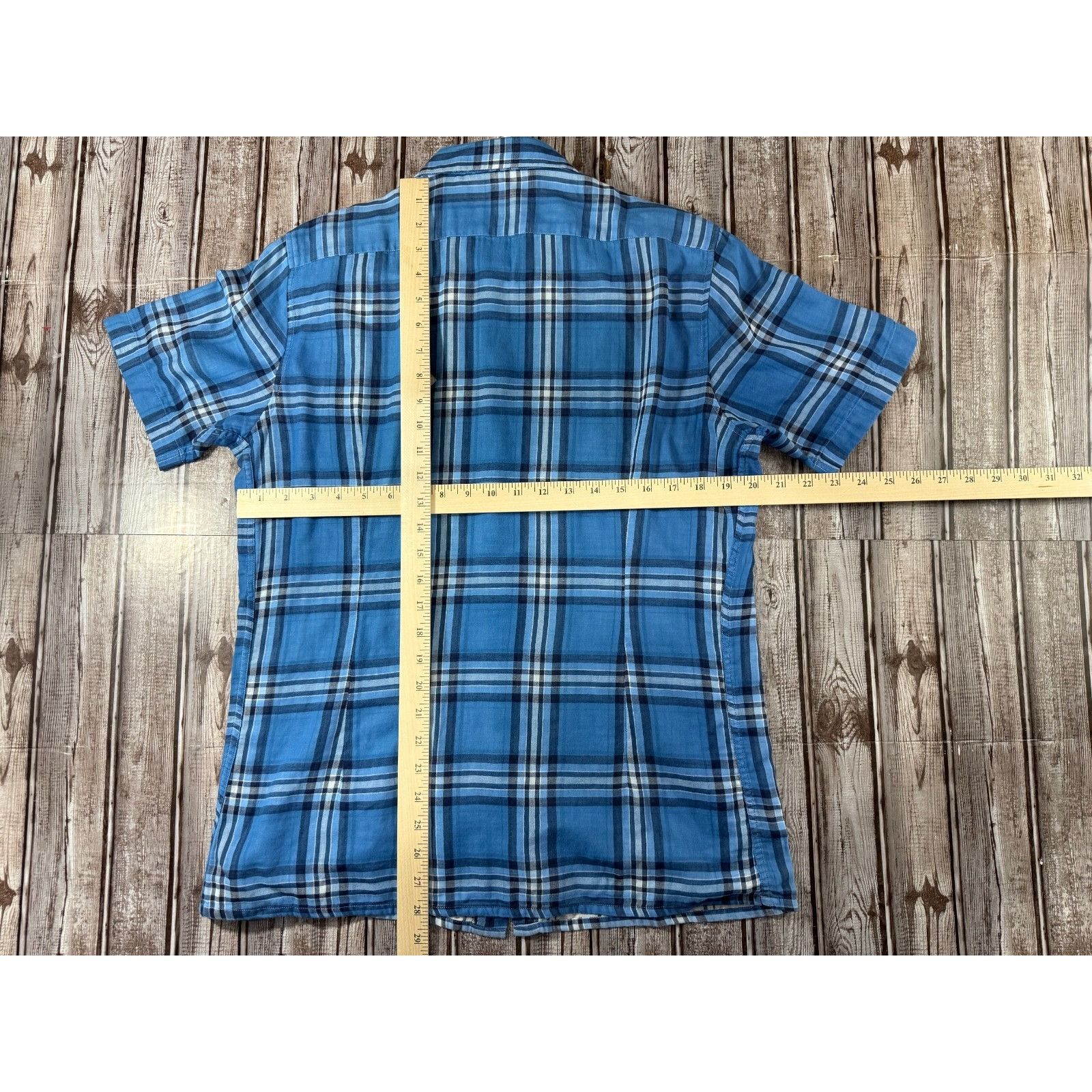Raf Simons RAF SIMONS Short sleeve button down plaid shirt size 50 colo Size US M / EU 48-50 / 2 - 5 Thumbnail