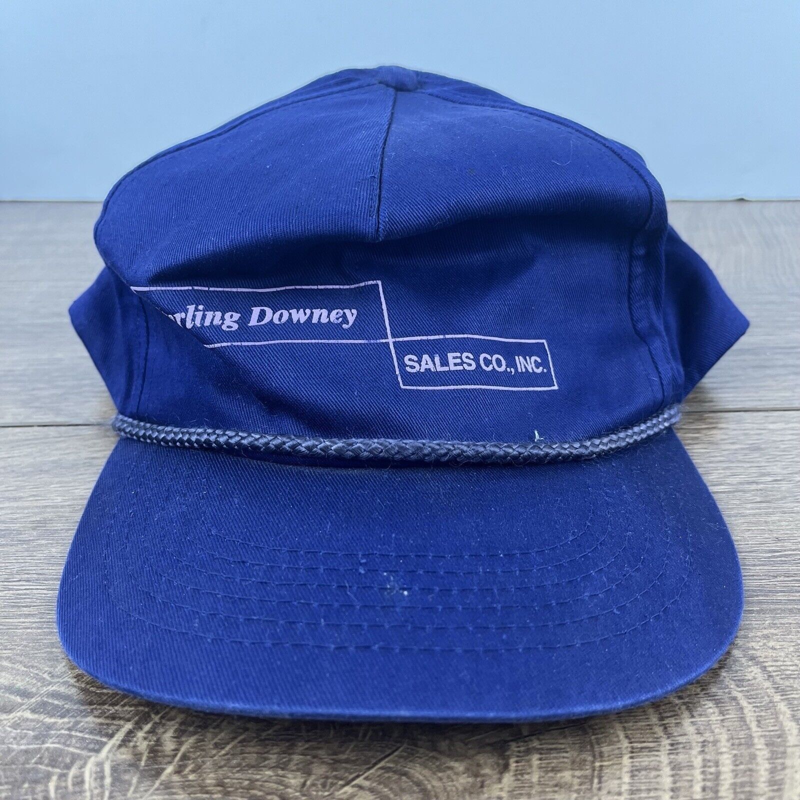 Other Sterling Downey Sales Snapback Hat Blue Adjustable Hat Blue Size ONE SIZE - 2 Thumbnail