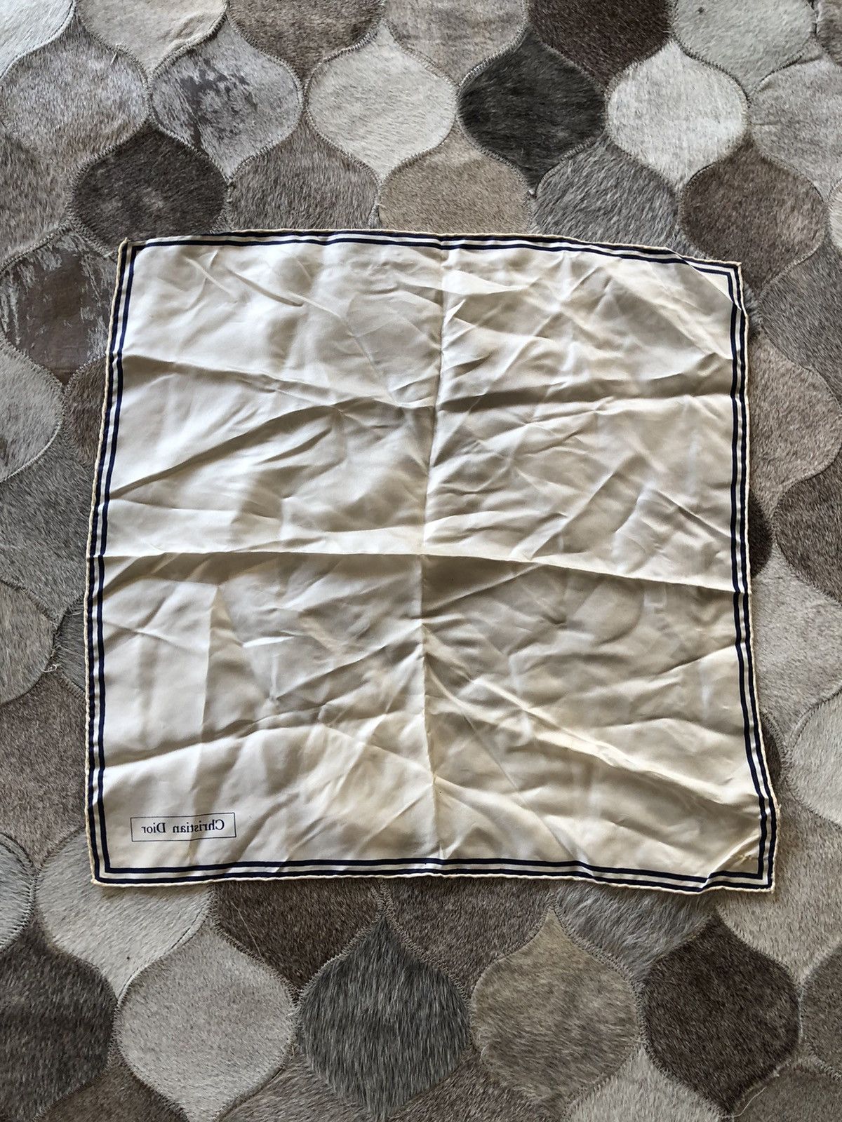 Christian Dior Monsieur × Designer Dior handkerchief READ Size ONE SIZE - 5 Thumbnail