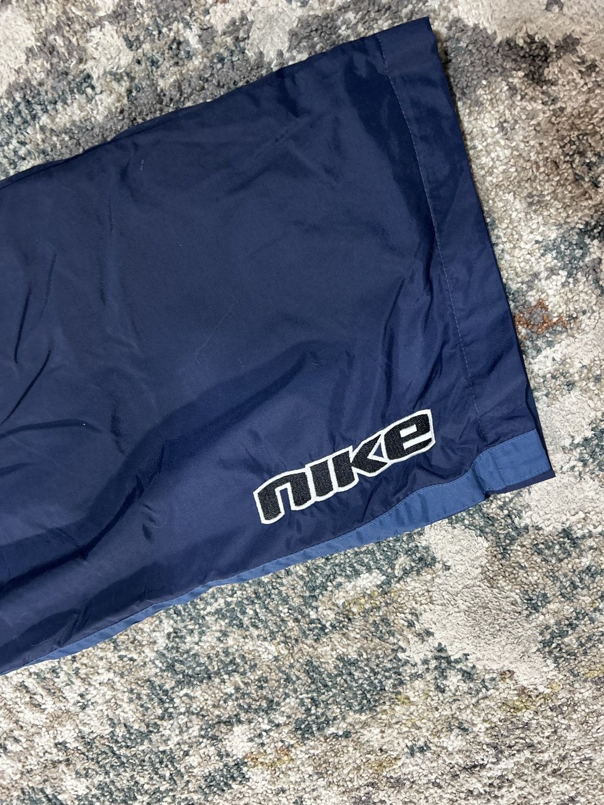 Nike Vintage Y2K Nike Navy Blue Wide Leg Track Pants Size US 32 / EU 48 - 3 Thumbnail