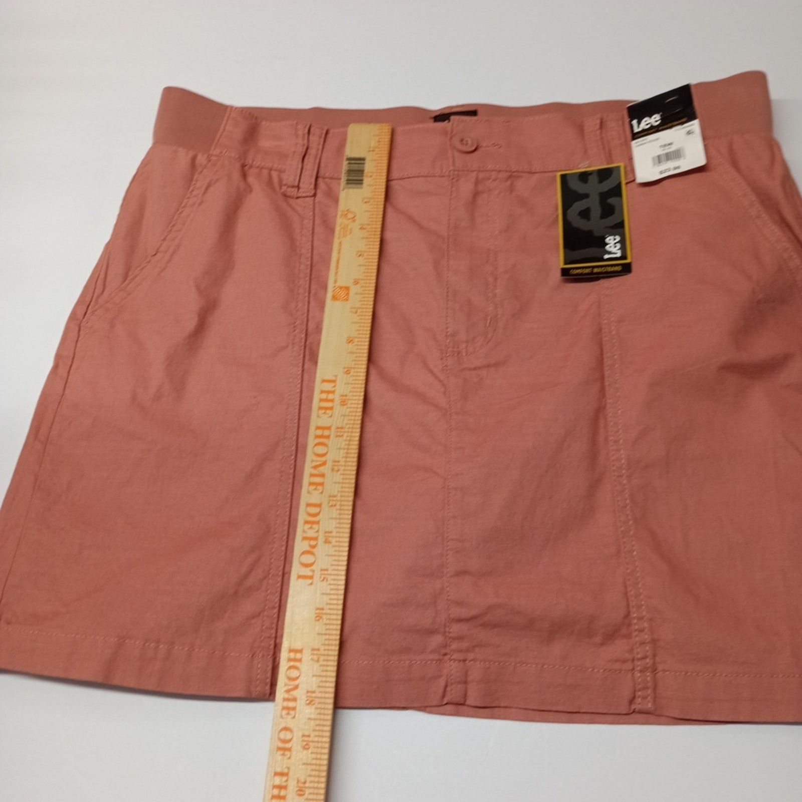 Lee Lee Women's Skort Size 18W Comfort Stretch Waist Cinna Rose Size 36" / US 14 / IT 50 - 3 Thumbnail