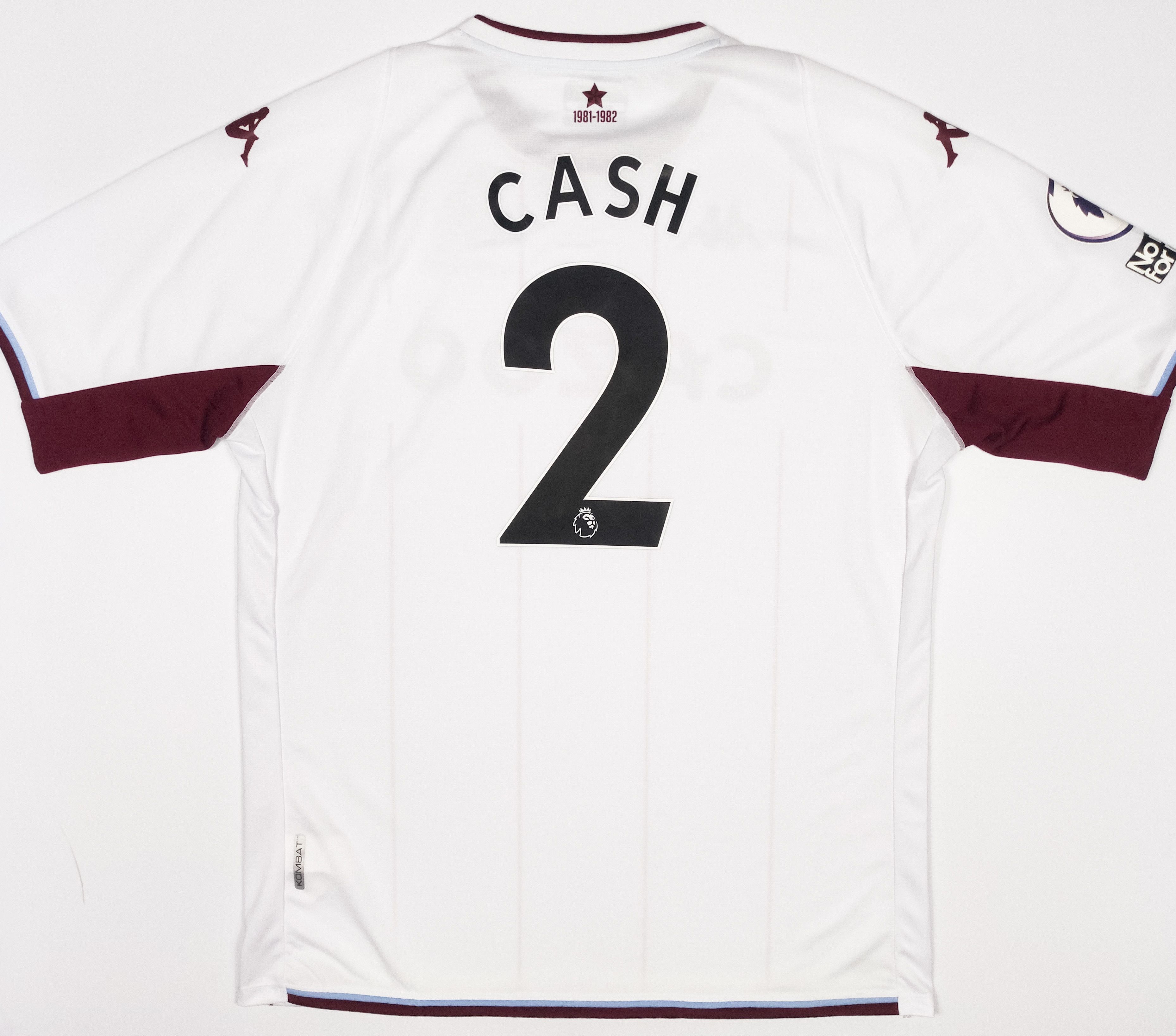 Kappa Matty Cash #2 Aston Villa 2021 2022 Kappa Away Shirt Size US XXL / EU 58 / 5 - 1 Thumbnail