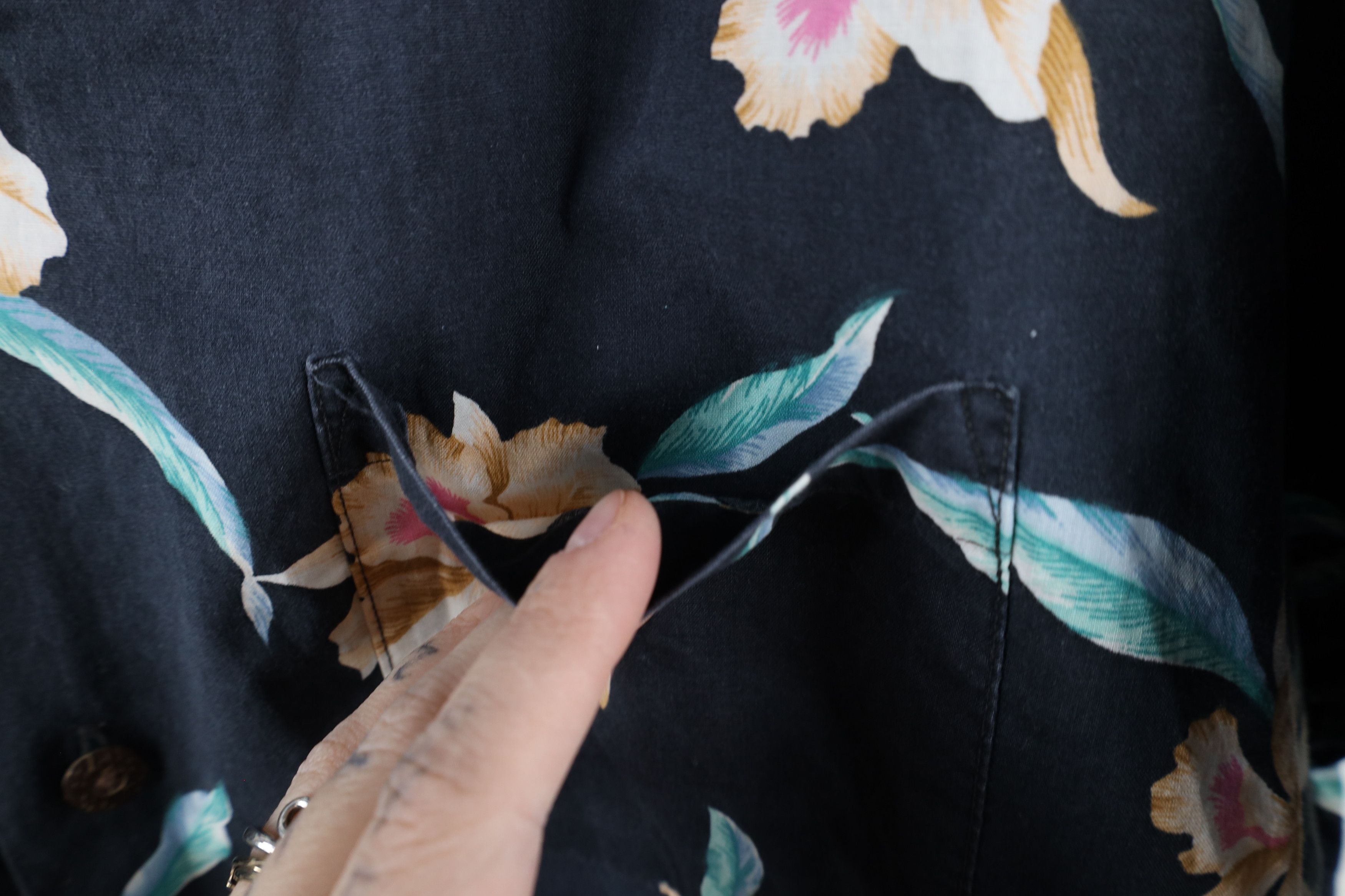 Lands' End × Vintage Vintage 90s Lands End Camp Collar Hawaiian Button Shirt Size US XL / EU 56 / 4 - 5 Thumbnail