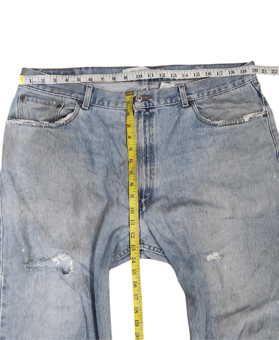 Levi's × Vintage Distressed Levis Denim Size US 40 / EU 56 - 9 Thumbnail