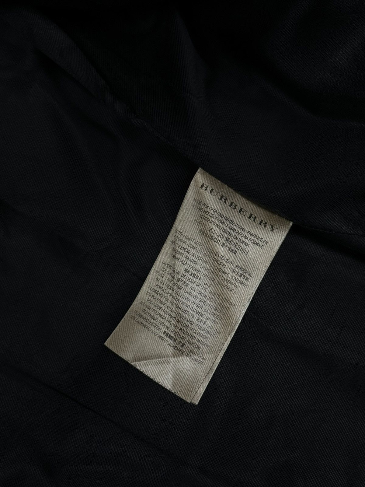 Burberry Wool coat trench Burberry original streetwear luxury item Size S / US 4 / IT 40 - 4 Thumbnail