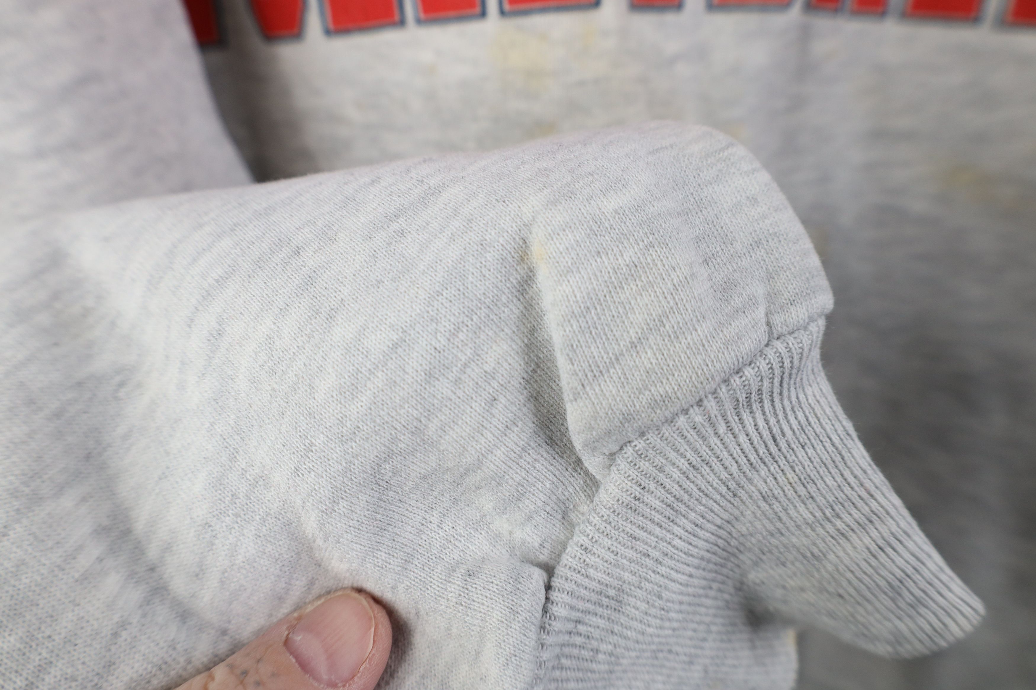Russell Athletic Vintage 90s Russell Athletic Volleyball Sweatshirt Gray USA Size L / US 10 / IT 46 - 8 Thumbnail