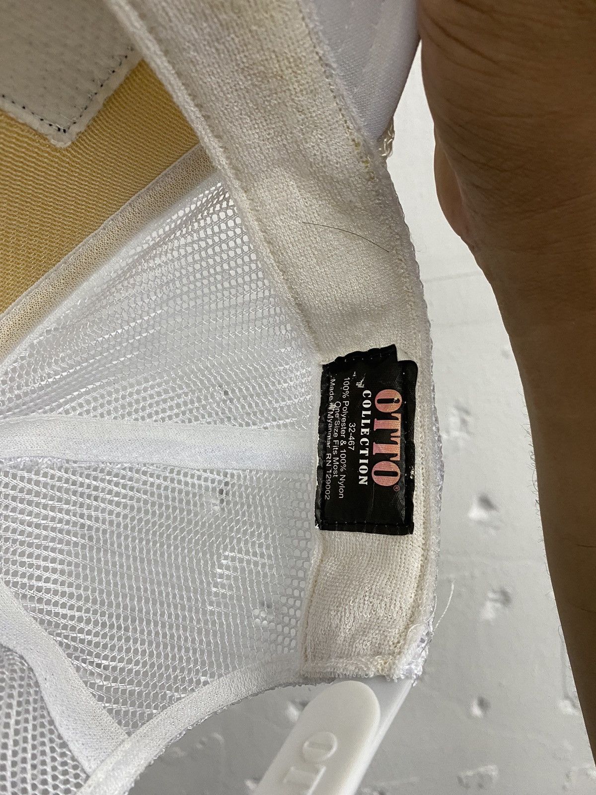 Japanese Brand × Other × Otto Little New York Chrome Hearts Style Trucker Hat Size ONE SIZE - 7 Thumbnail