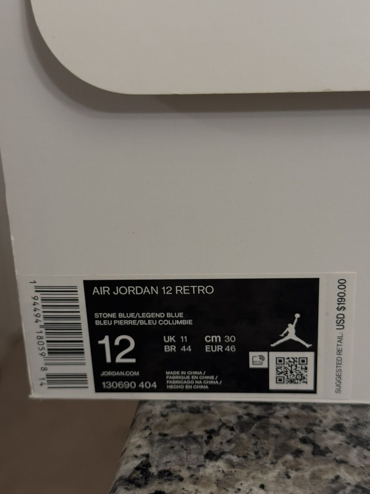 Jordan Brand × Nike Jordan 12 Indigo 2020 (130690-404) Size 12 Clean Size US 12 / EU 45 - 14 Thumbnail