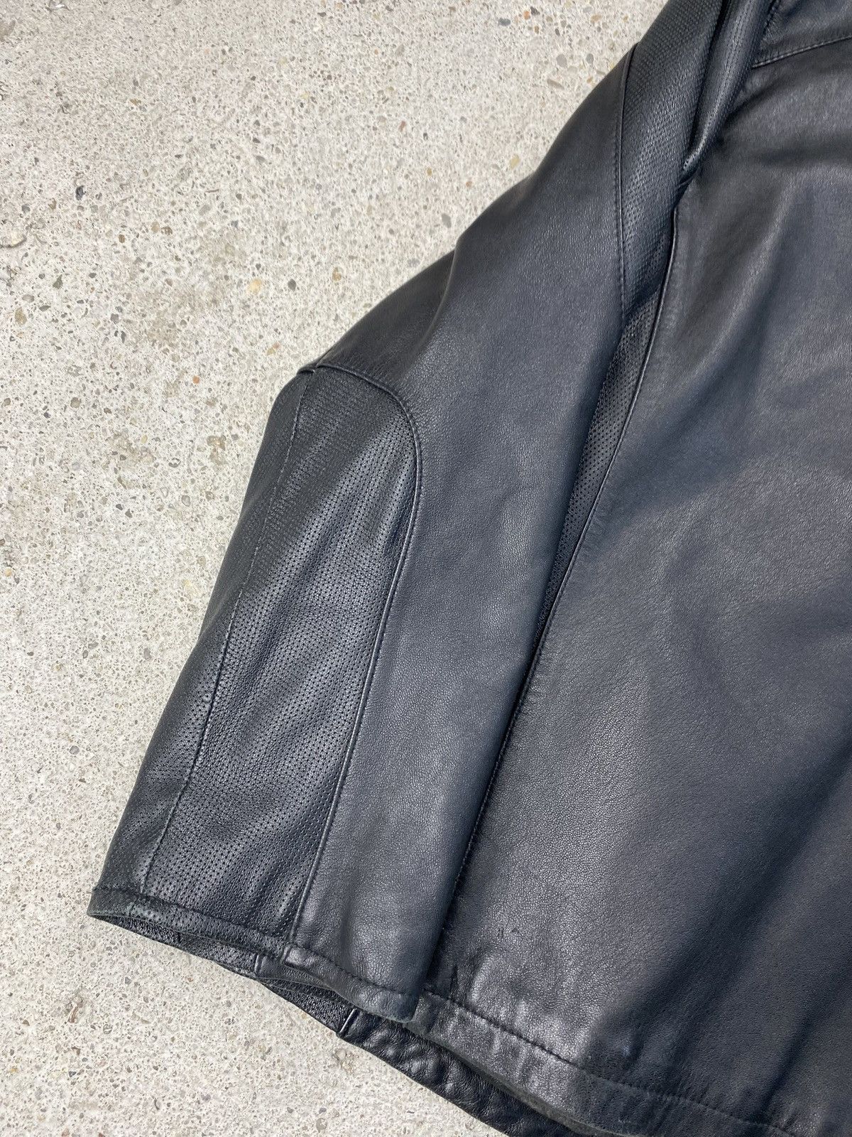 Calvin Klein Calvin klein black leather jacket luxury Size US L / EU 52-54 / 3 - 15 Thumbnail