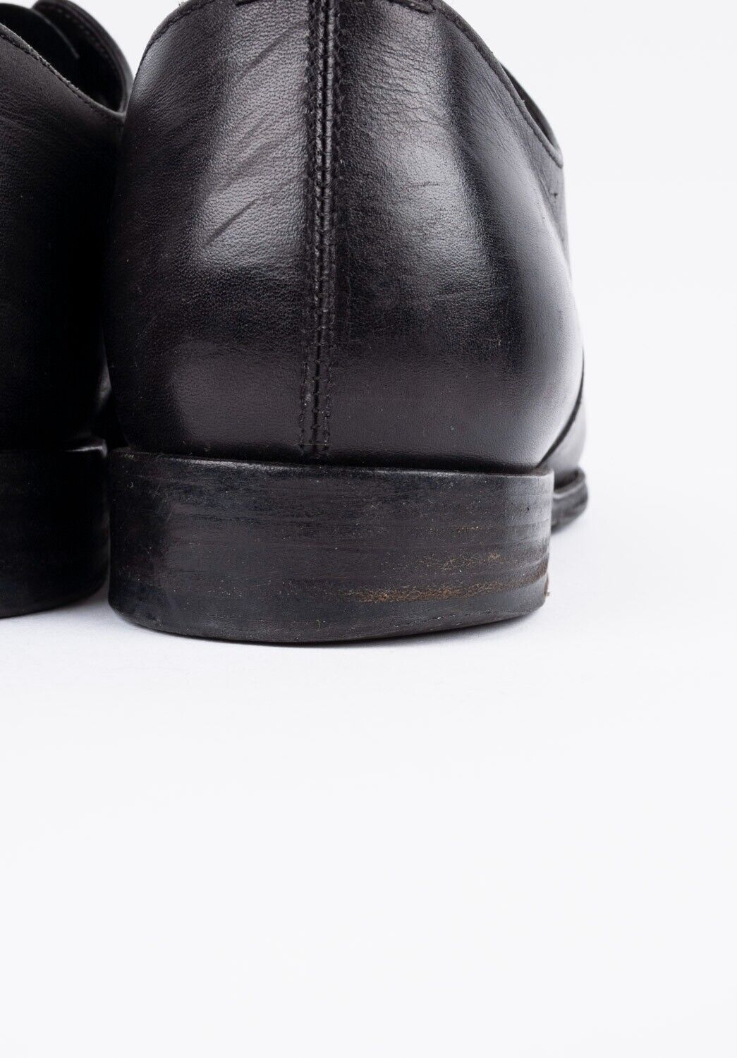 Prada Original Prada Men Shoes Black US8.5 EU41.5 H5152 Size US 8.5 / EU 41-42 - 9 Thumbnail