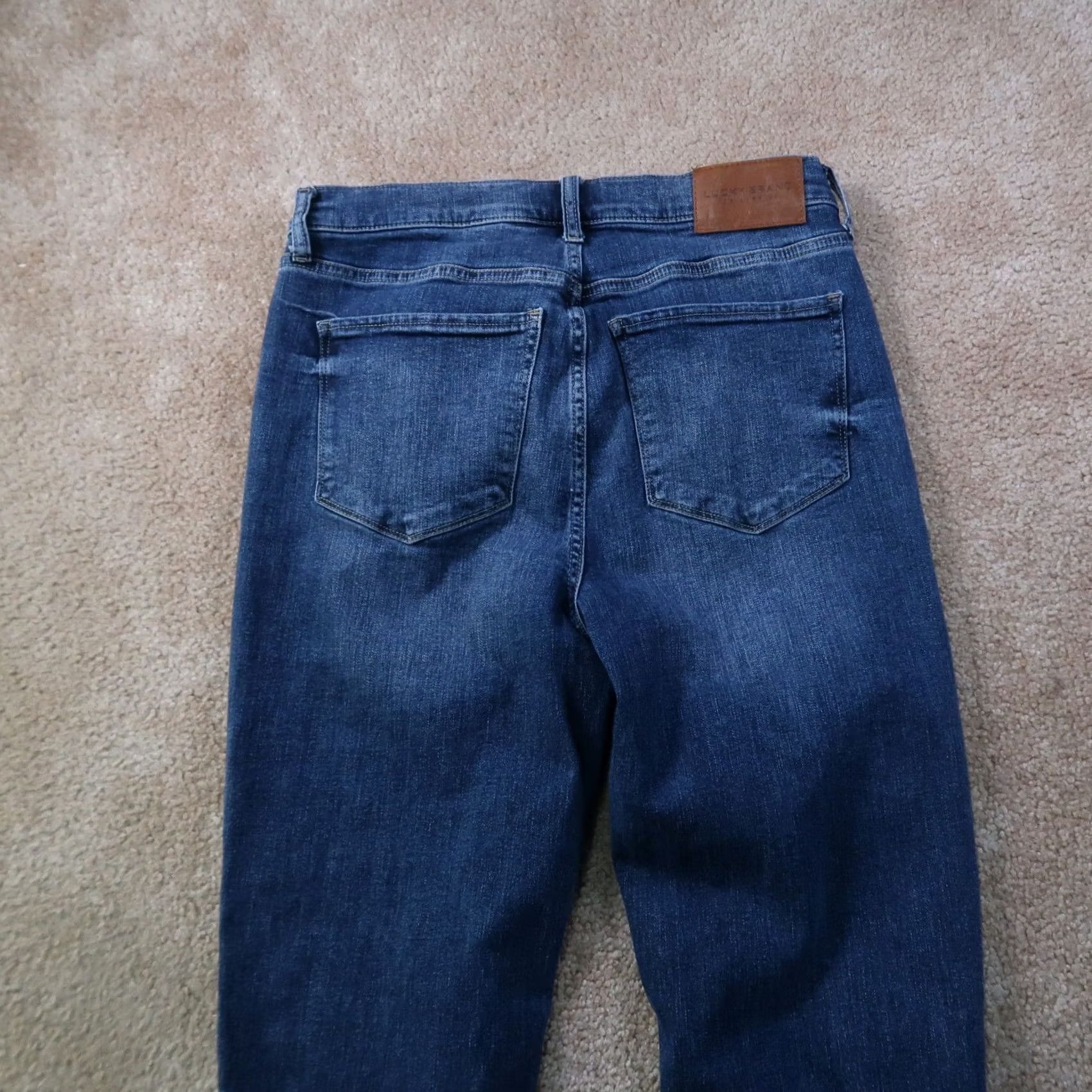 Lucky Brand Lucky Brand High Rise Flare Jeans Women's 10 Blue Denim Stretch Size 32" / US 10 / IT 46 - 6 Thumbnail