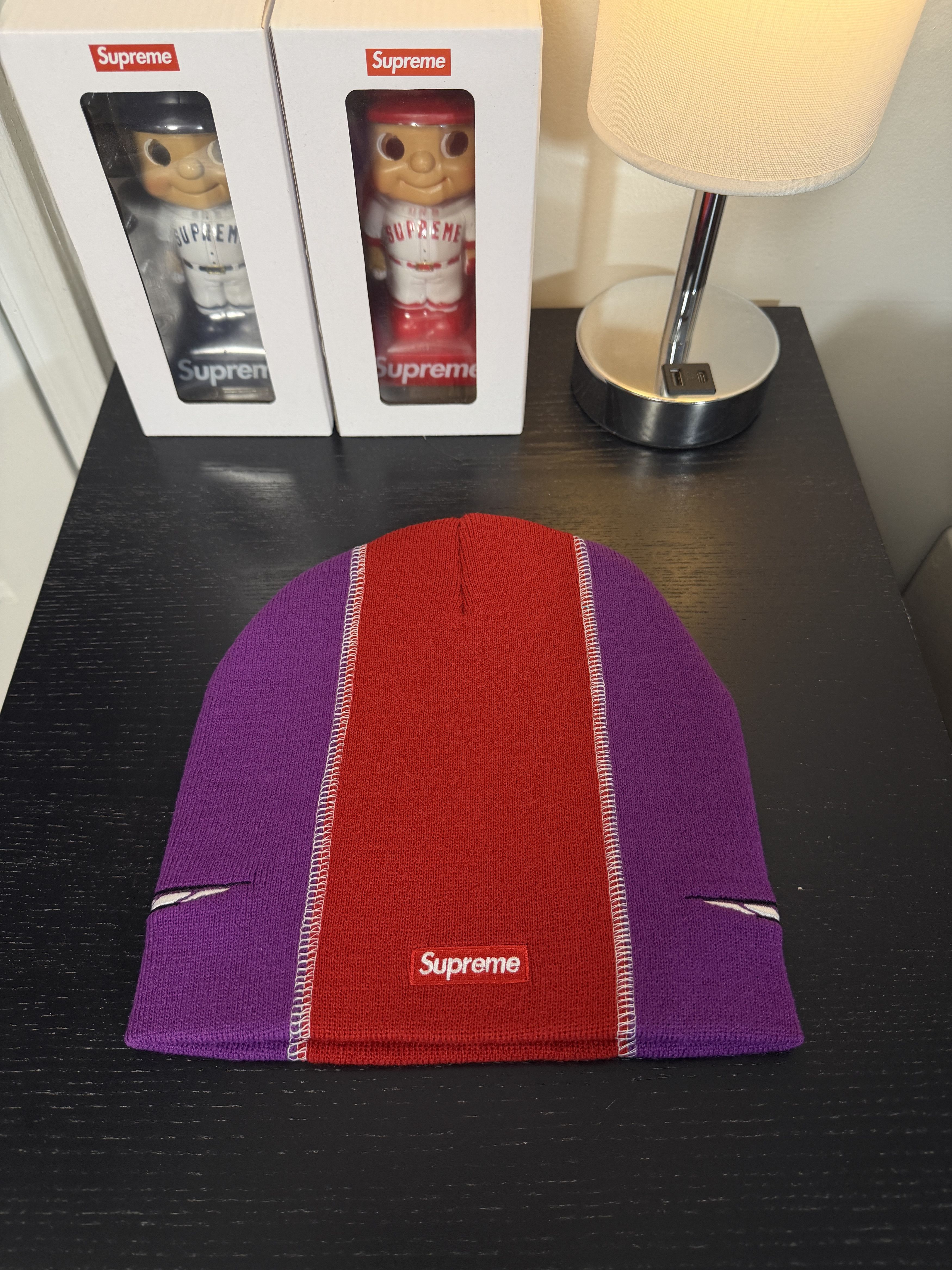 Supreme RACING PANEL BEANIE Size ONE SIZE - 2 Thumbnail