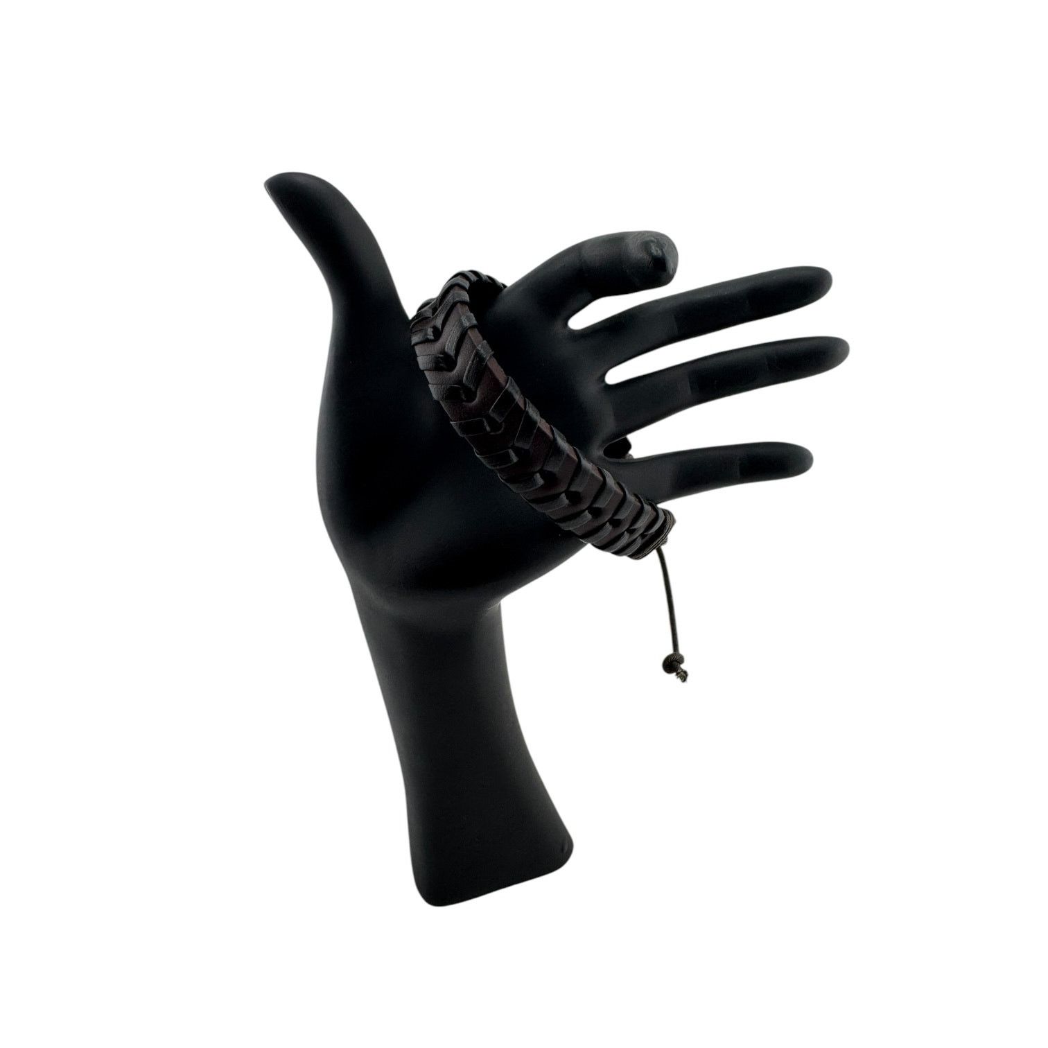 Other Rogue’s Creed: Handmade Black Leather Cuff for Rebels Size ONE SIZE - 3 Thumbnail