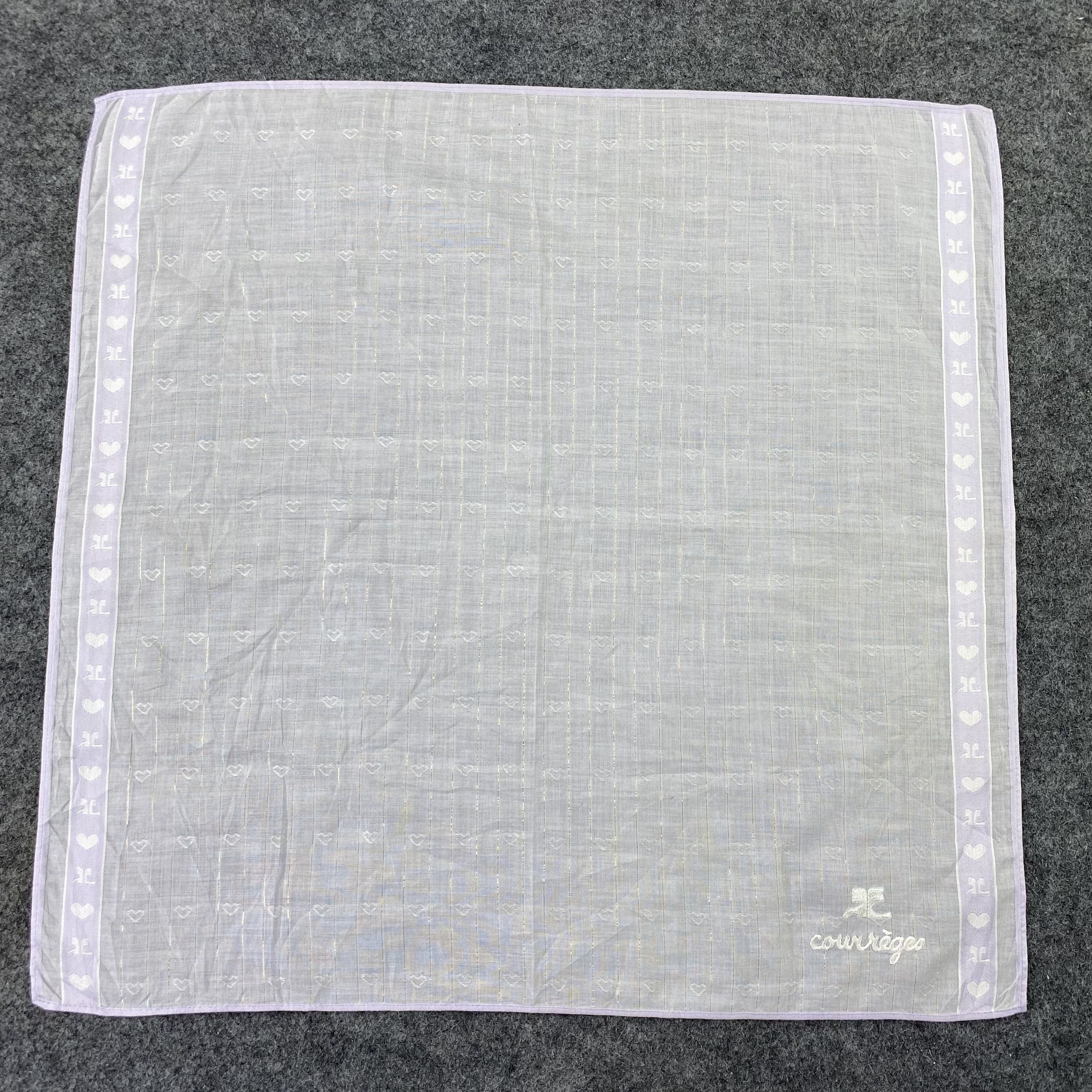 Courreges Courreges Handkerchief / Neckerchief / Bandana-B496 Size ONE SIZE - 3 Thumbnail