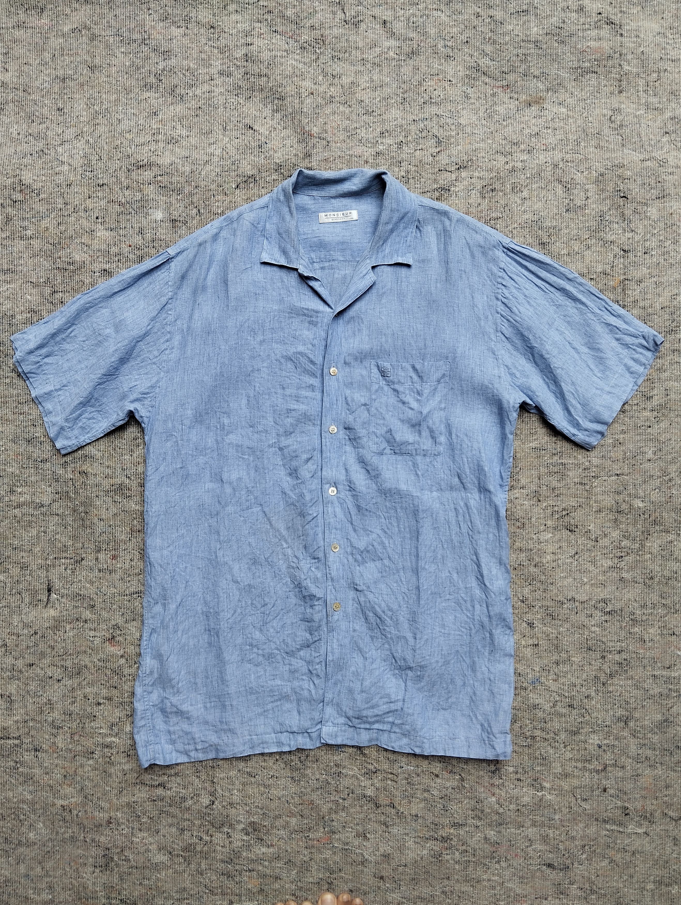 Image of Givenchy Shirt in Blue, Men's (Size XL)