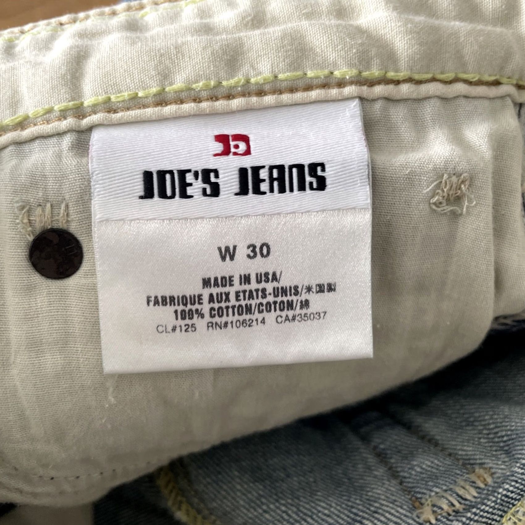 Vintage VINTAGE Joe's Jeans Shorts Denim 30 Womens 33 Waist Low Rise Cut-Off 5-Pocket Blue 90s Retro Mens Womens (if applicable) Size 30" / US 8 / IT 44 - 4 Thumbnail
