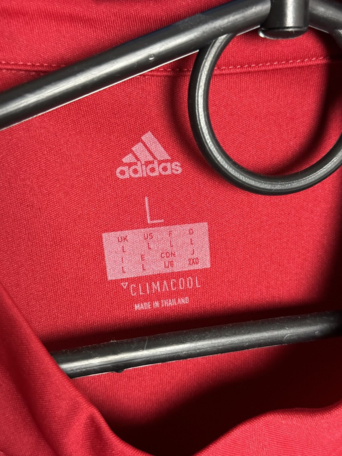 Adidas Manchester United 17/18 Home Football Jersey T-Shirt Size US L / EU 52-54 / 3 - 6 Thumbnail