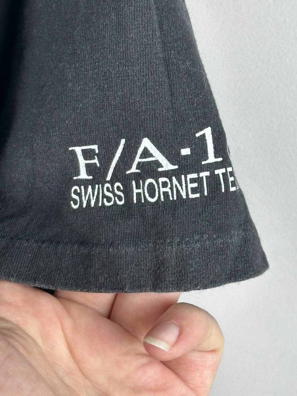 Vintage Vintage Oneita 90’s Air Force USA T-Shirt Single Stitch Size US XL / EU 56 / 4 - 9 Thumbnail