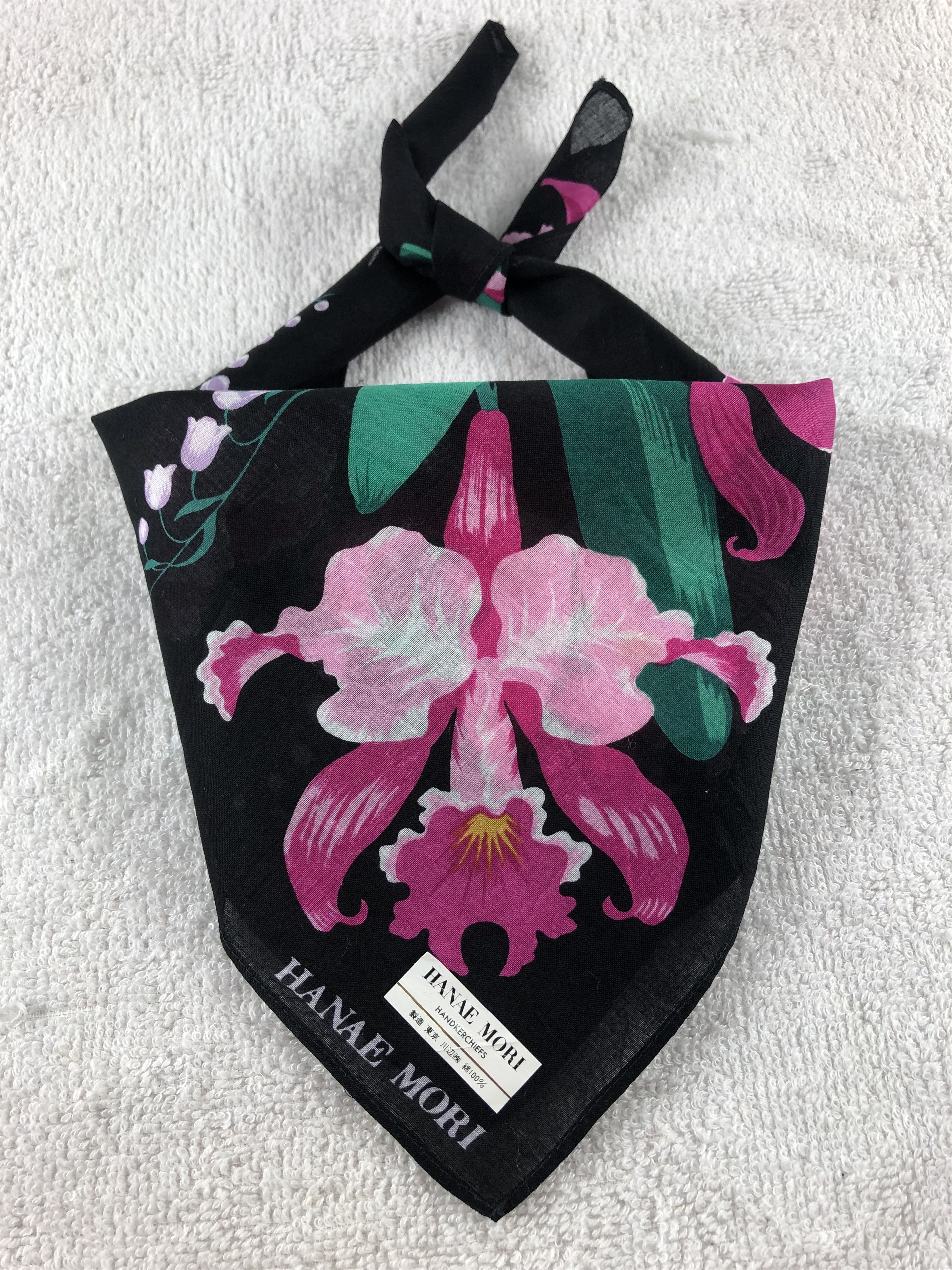 Hanae Mori × Japanese Brand × Vintage Hanae Mori Handkerchief / Bandana / Neckerchief Size ONE SIZE - 2 Thumbnail