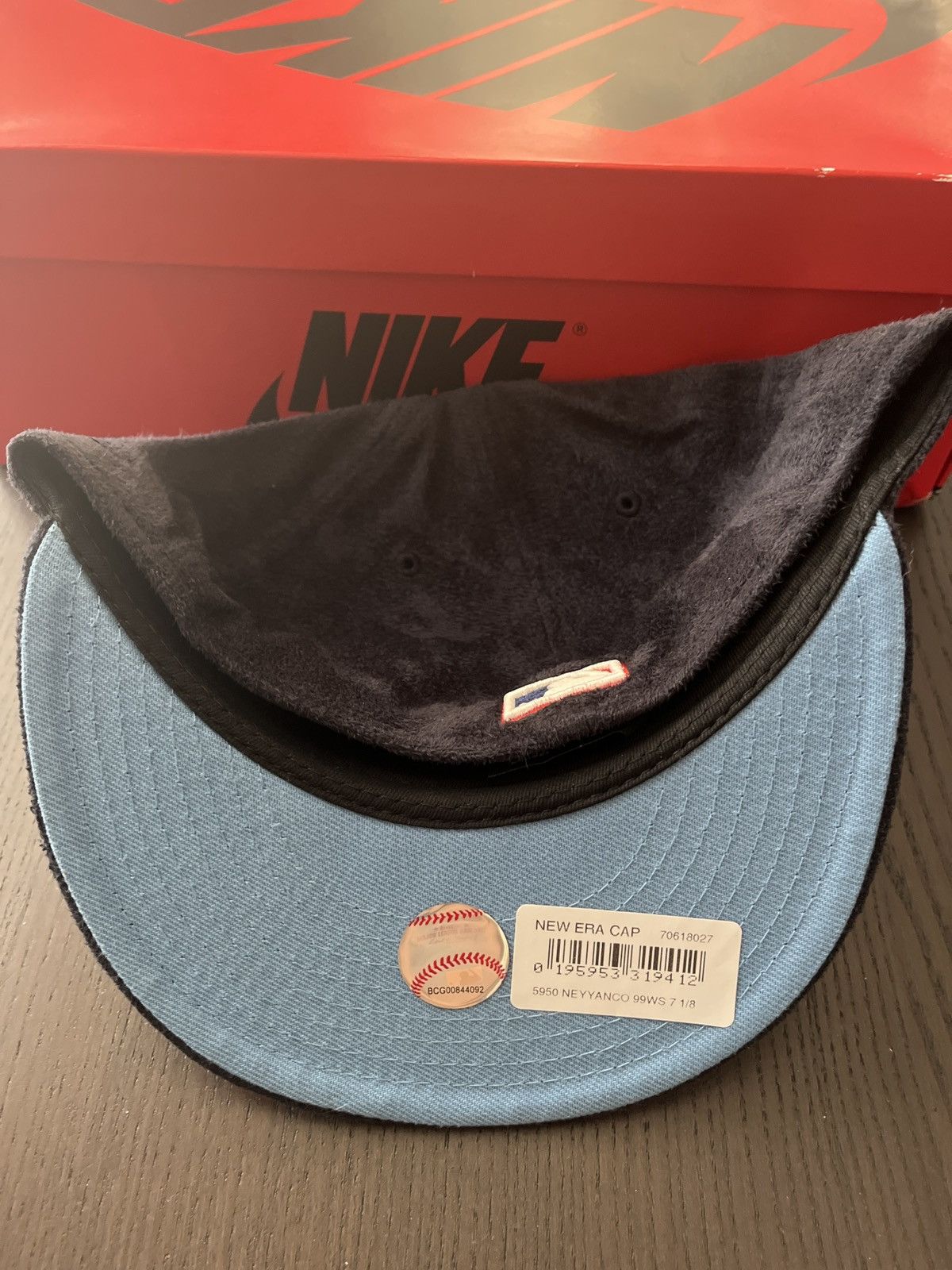 Hat Club × MLB × New Era New York Yankees Fitted Size 7 1/8 Size ONE SIZE - 5 Thumbnail