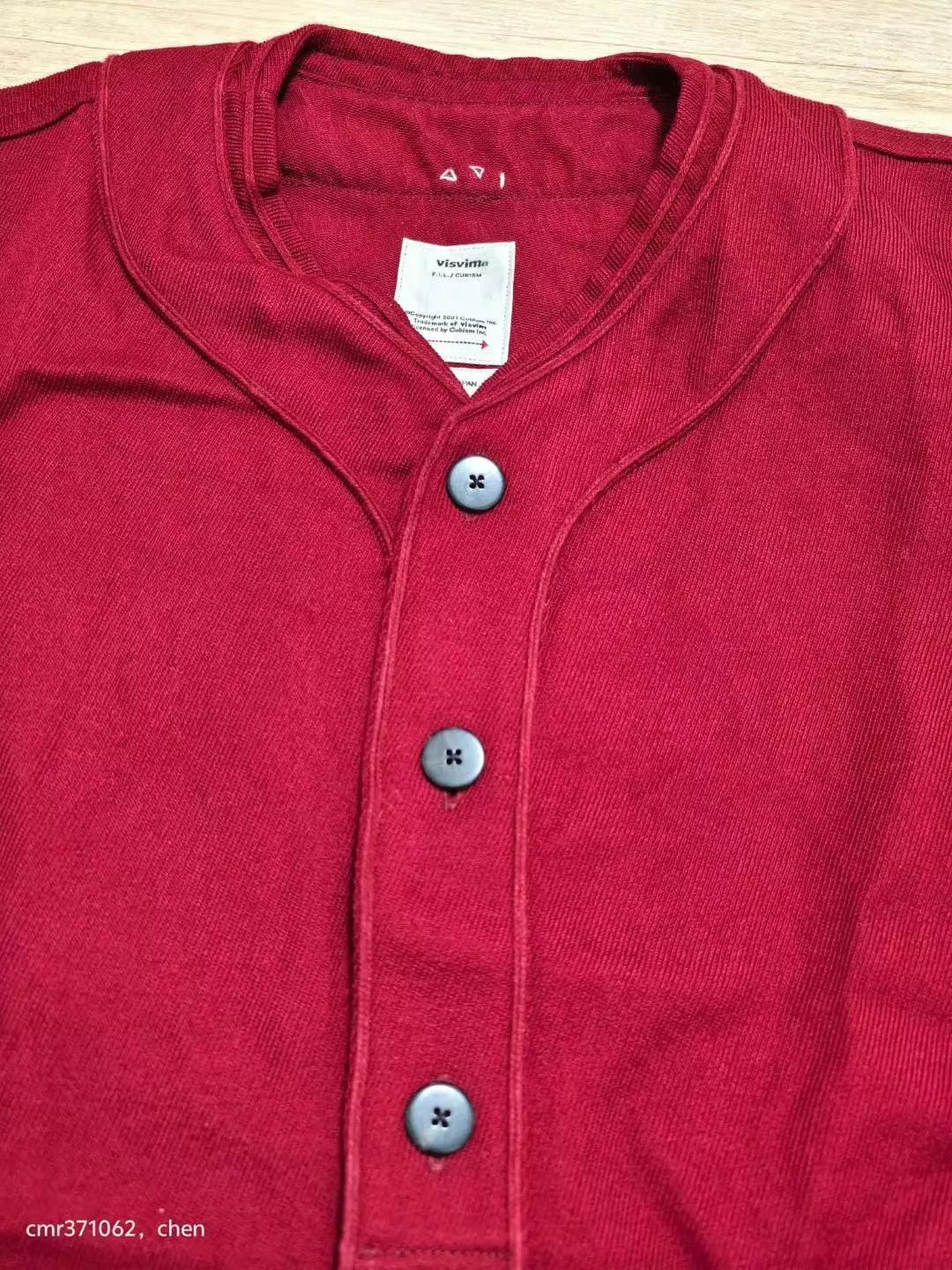 Visvim visvim 18AW Dugout Park Ranger LS Burgundy 2 98 New Size US M / EU 48-50 / 2 - 2 Thumbnail