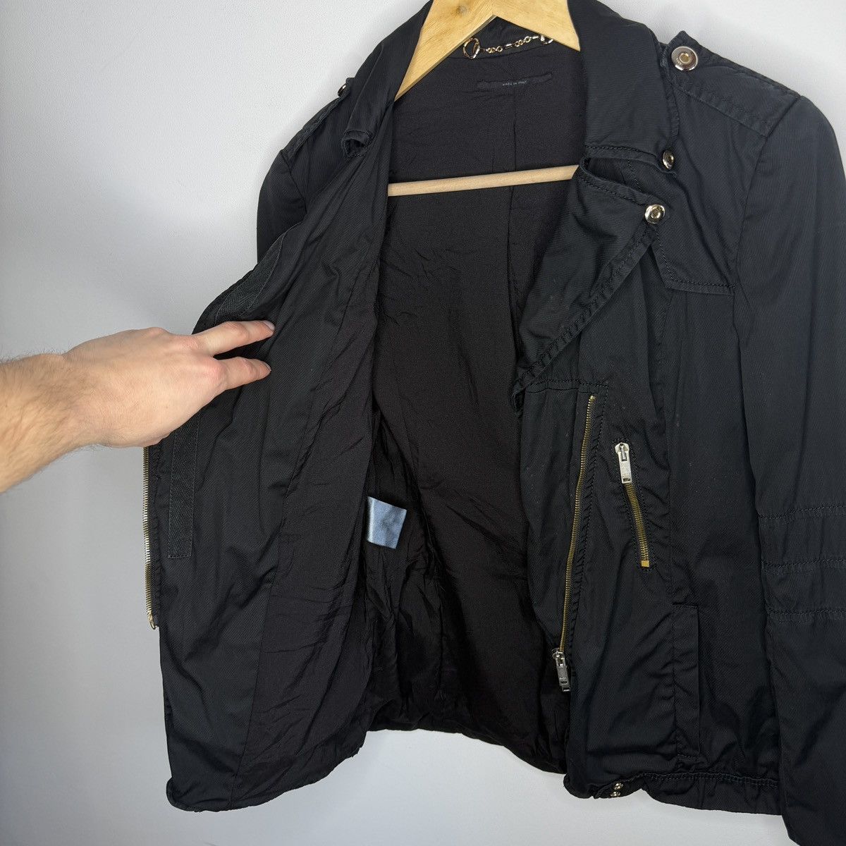 Gucci Original Gucci Woman Biker Style Trench Jacket 38 (M) Size M / US 6-8 / IT 42-44 - 10 Thumbnail